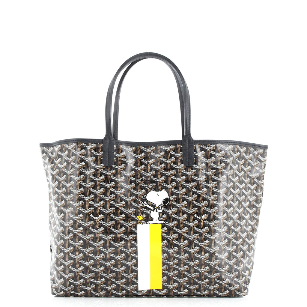 Saint Louis Tote Snoopy Printed Coated Canvas PM
