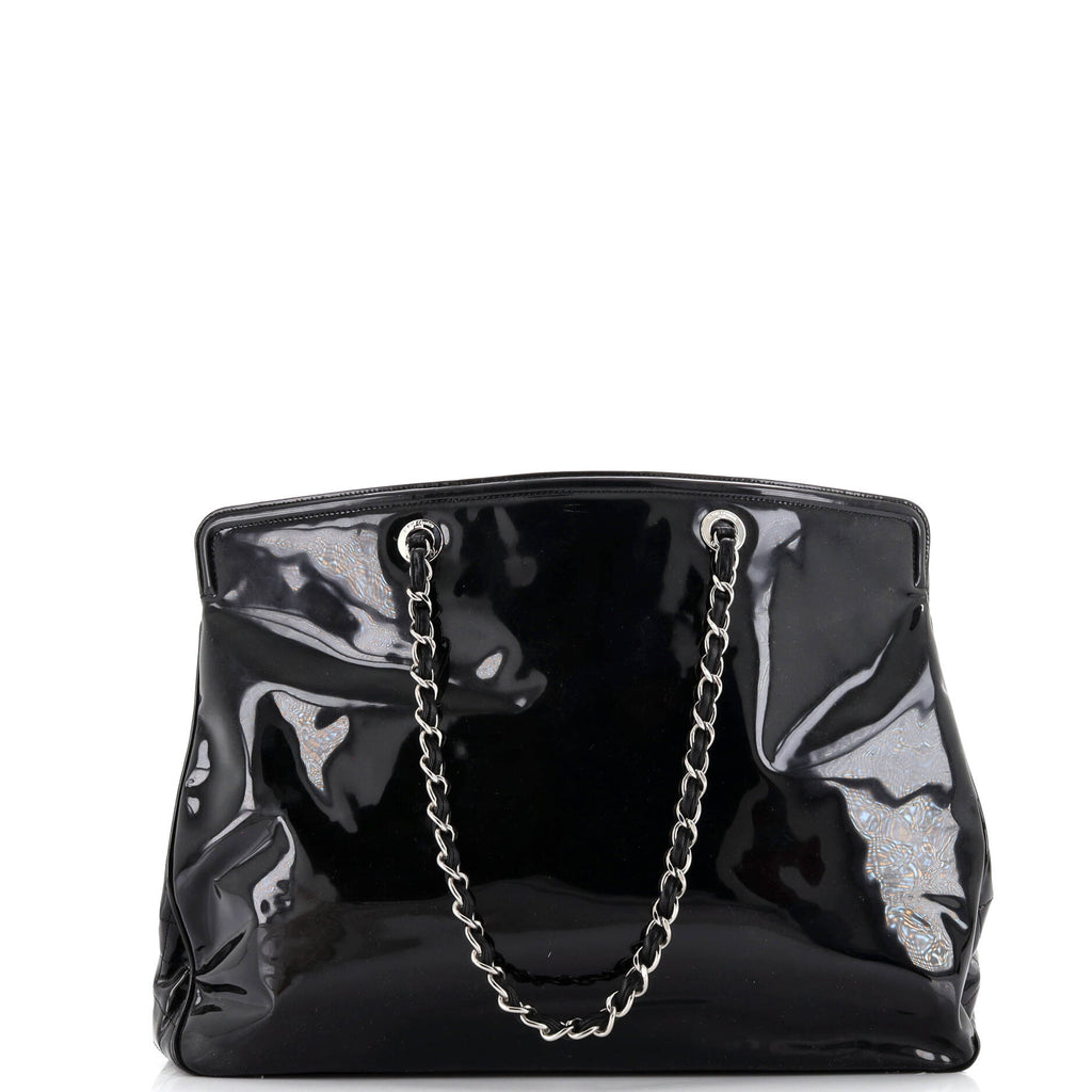 Lipstick Tote Patent Vinyl XL