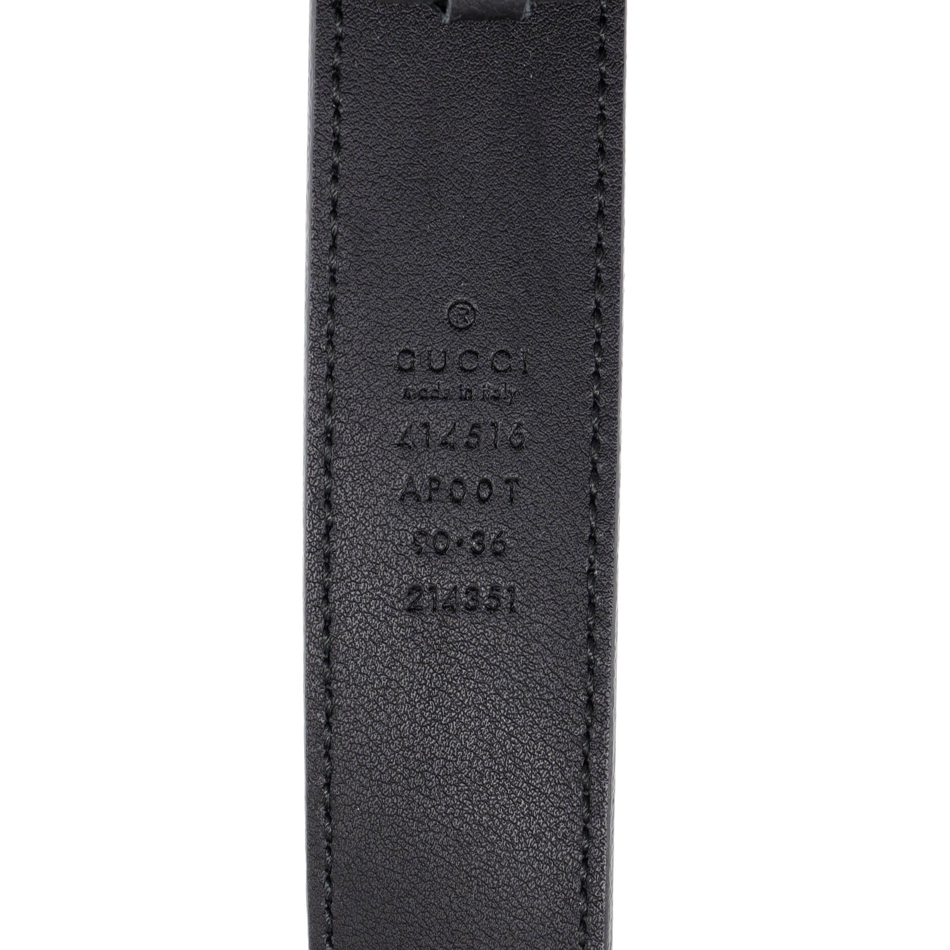 GG Marmont Belt Leather Thin