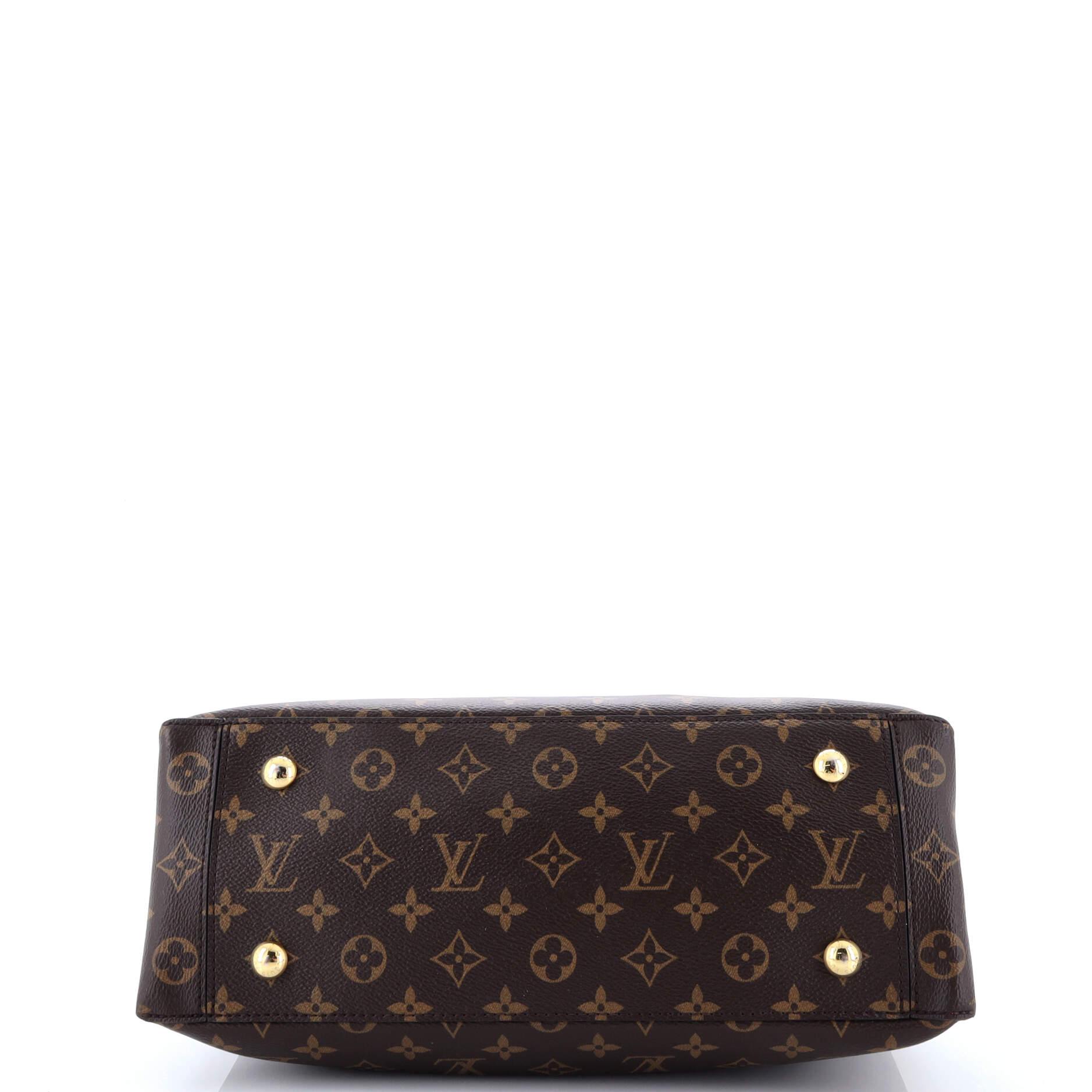 Flower Tote Monogram Canvas with Leather