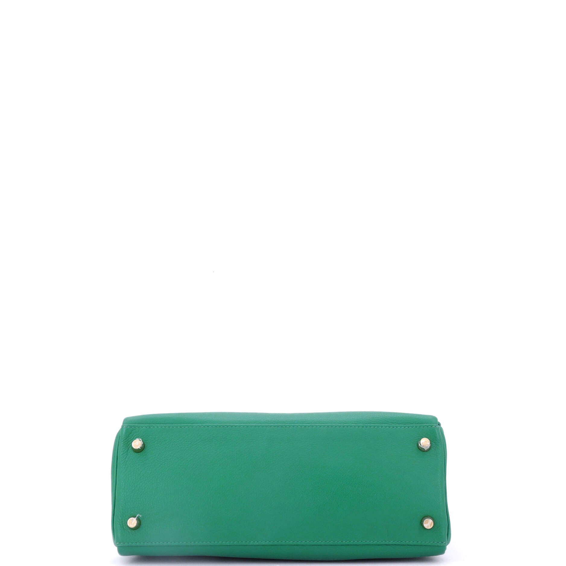 Kelly Handbag Vert Vertigo Evercolor with Gold Hardware 28