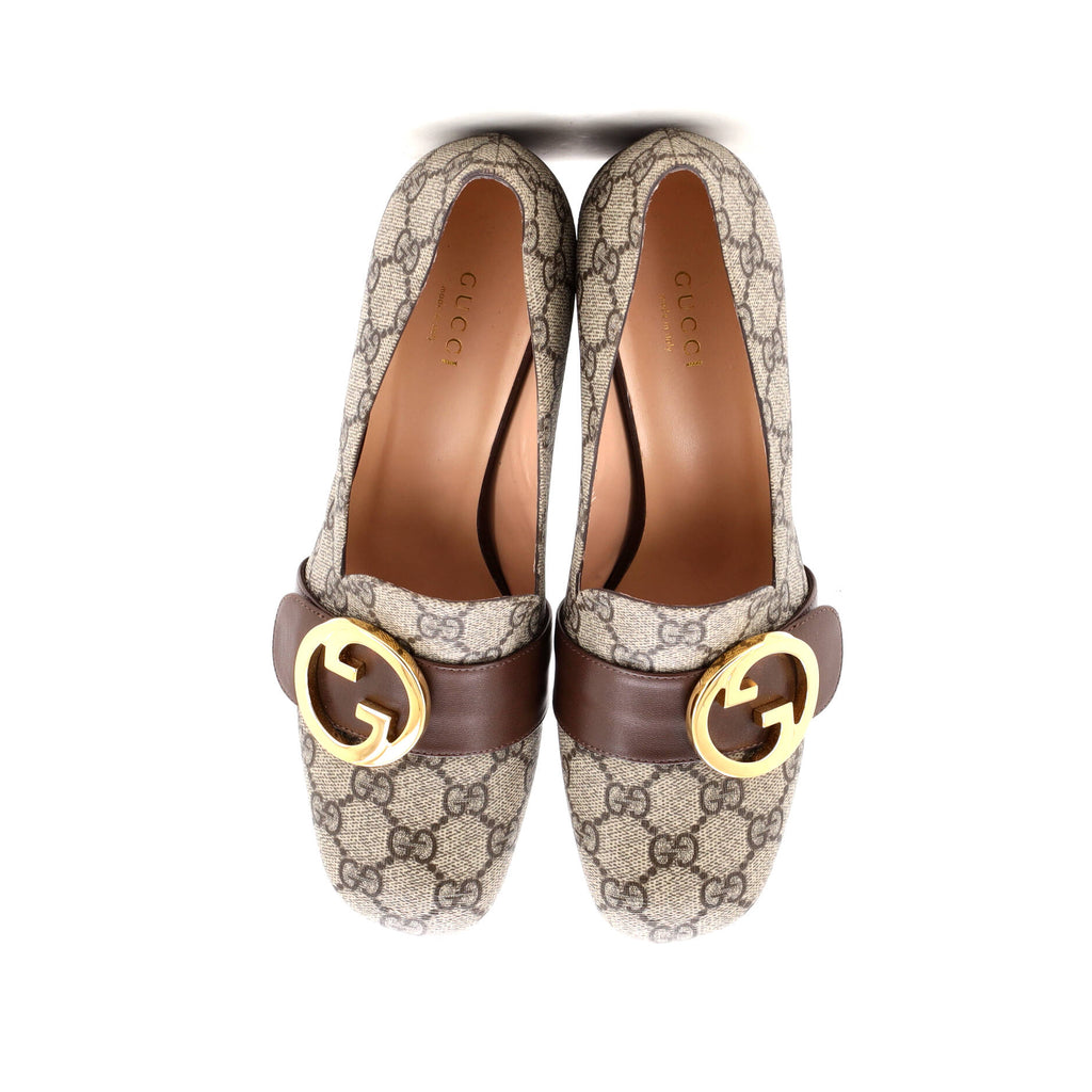Women's Blondie Pumps GG Coated Canvas