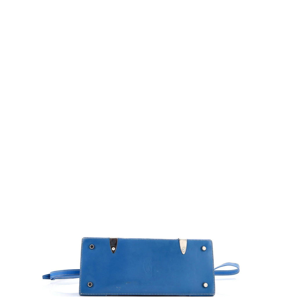 Saigon Top Handle Bag Coated Canvas with Leather PM