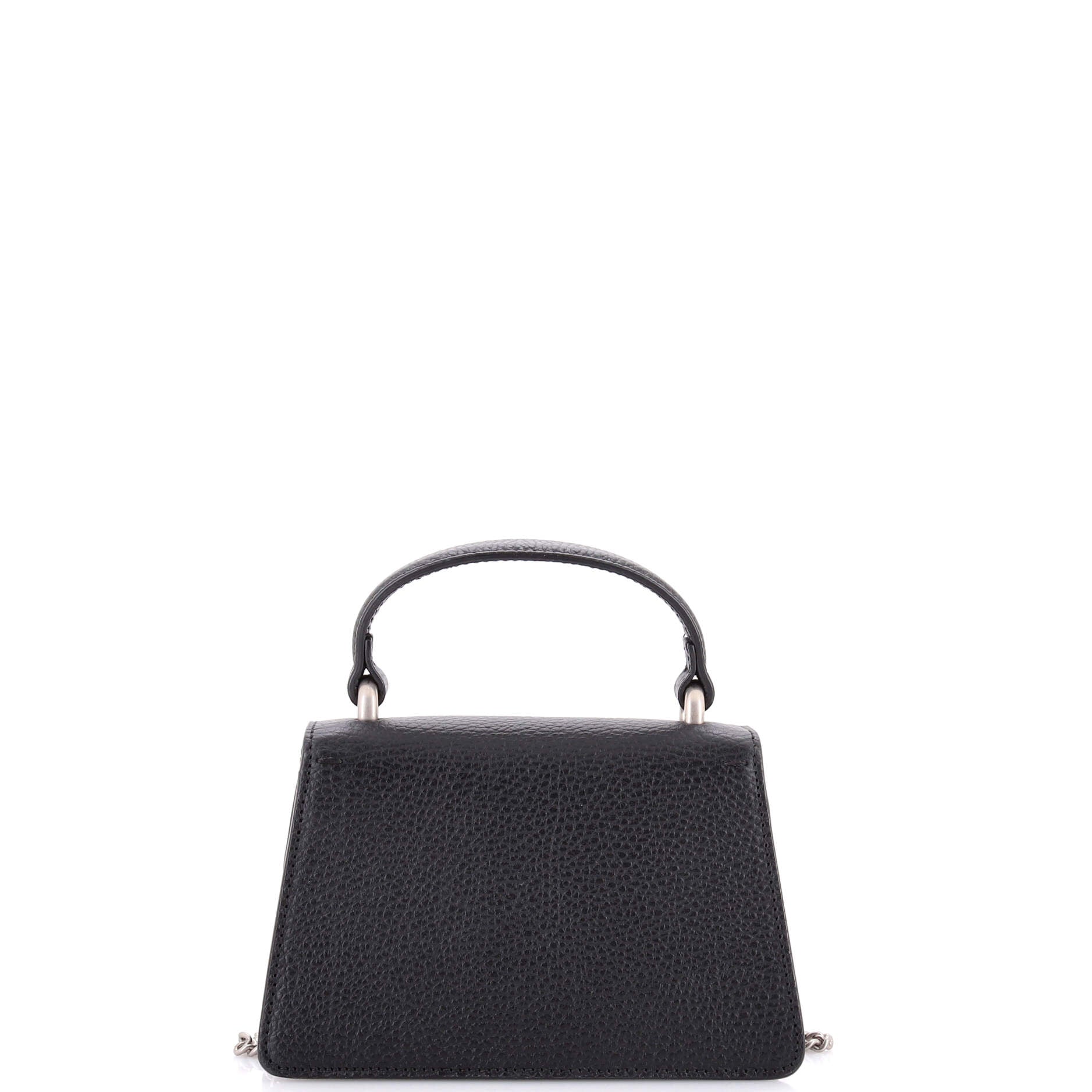 Dionysus Top Handle Bag Leather with Crystals Mini