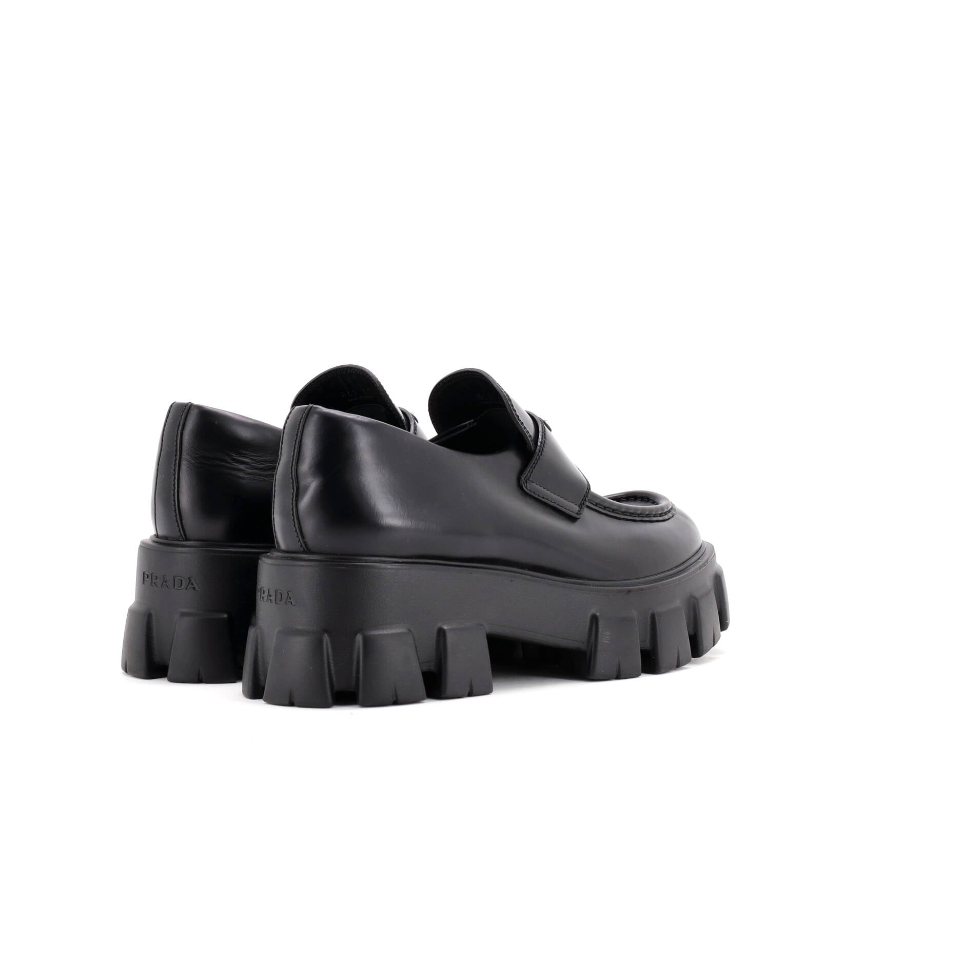 Women's Monolith Loafers Leather