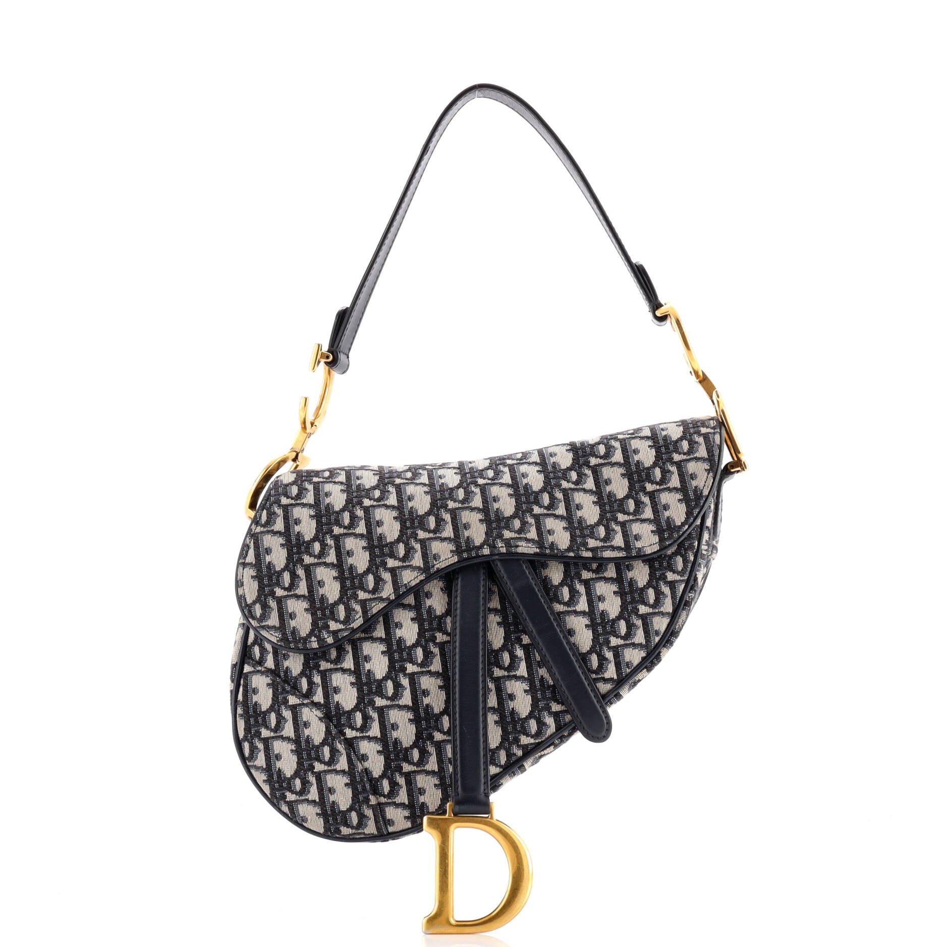 Saddle Handbag Oblique Canvas Medium