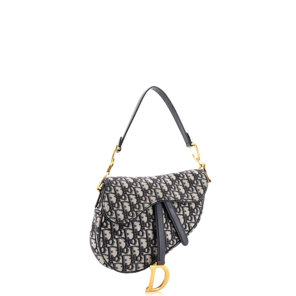 Saddle Handbag Oblique Canvas Medium