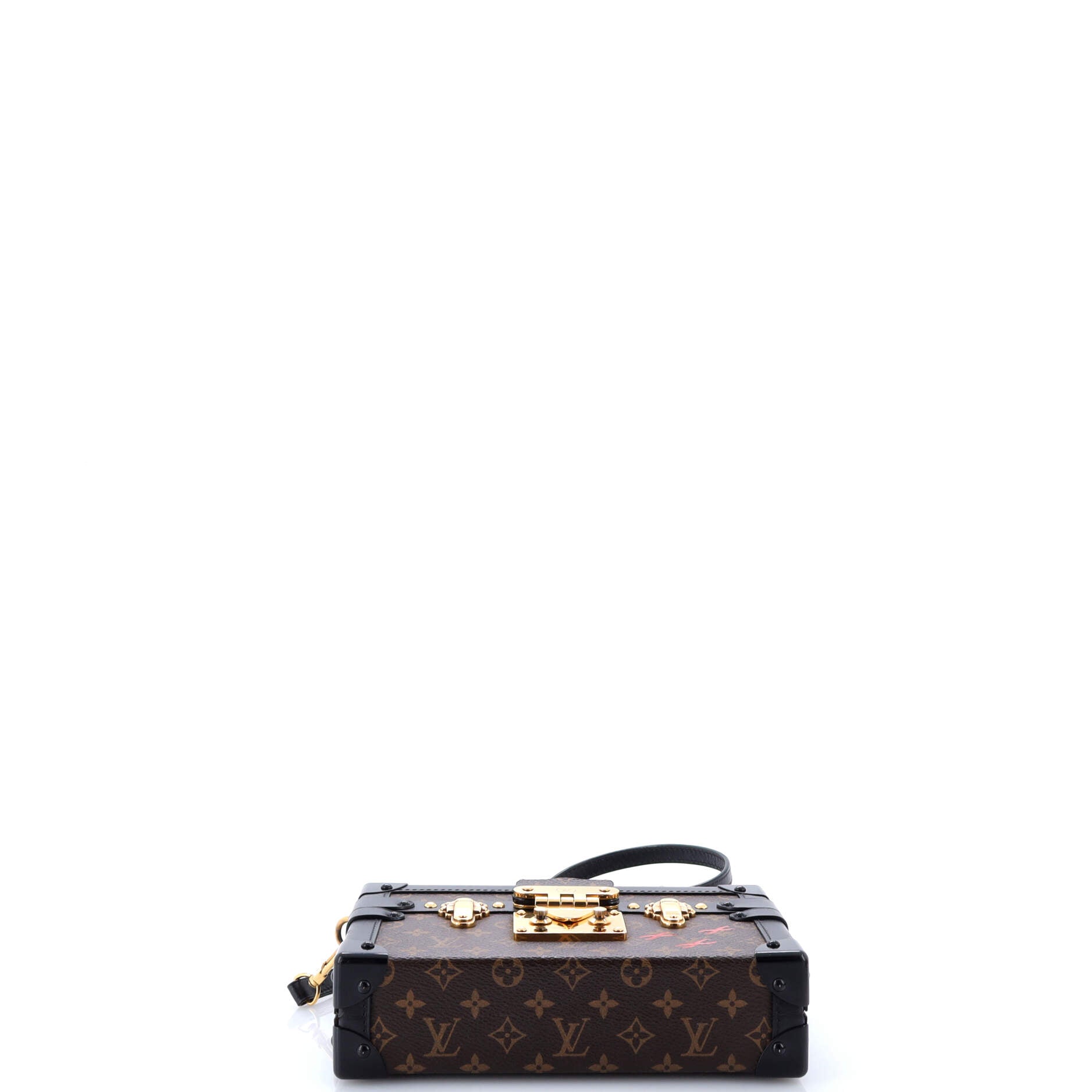 Petite Malle Handbag Monogram Canvas