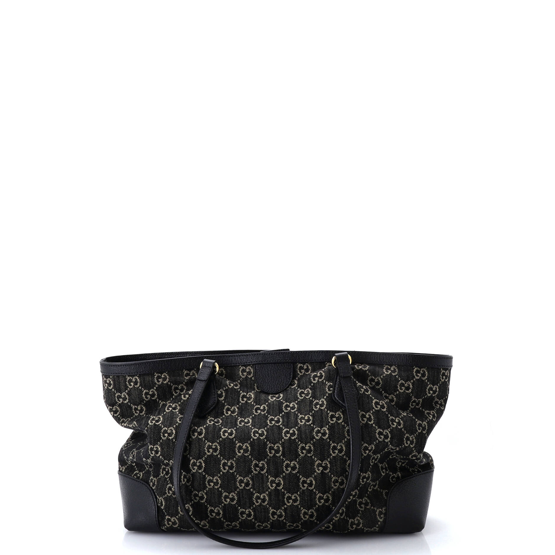 Ophidia Shopping Tote GG Denim Medium