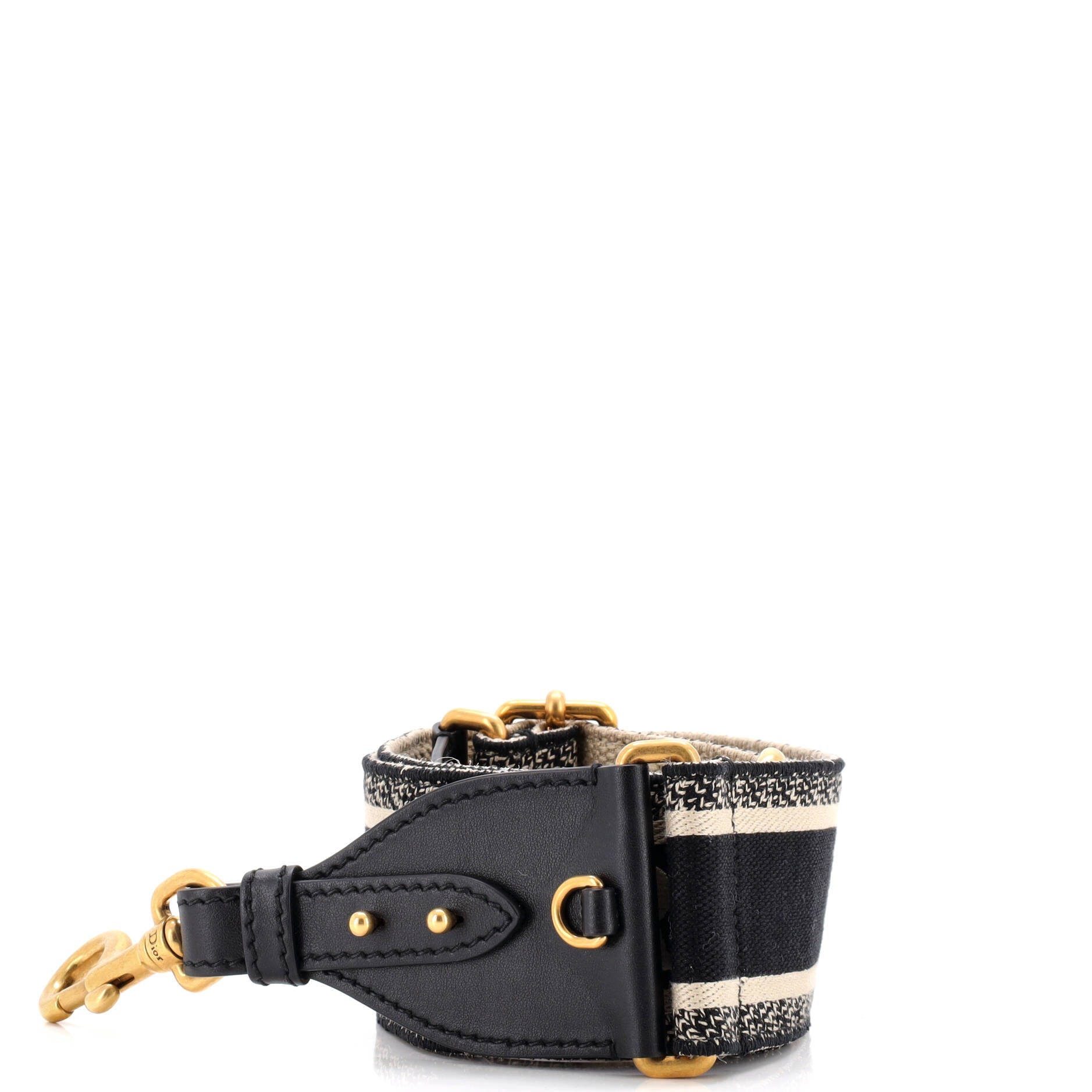 Logo Shoulder Strap Embroidered Canvas