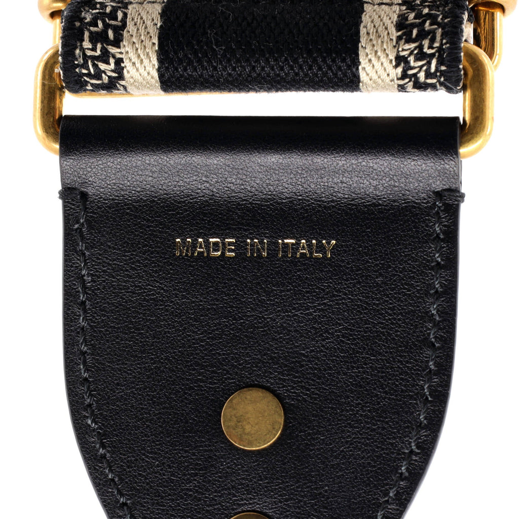 Logo Shoulder Strap Embroidered Canvas