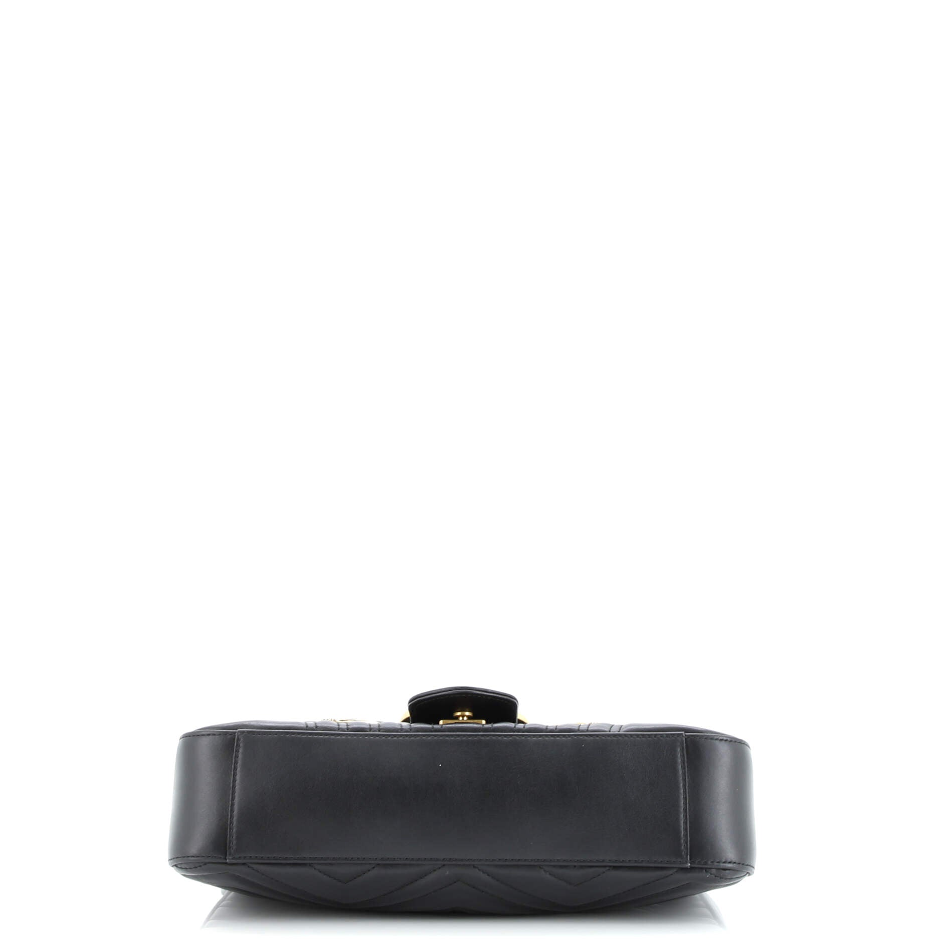 GG Marmont Flap Bag Embellished Matelasse Leather Medium