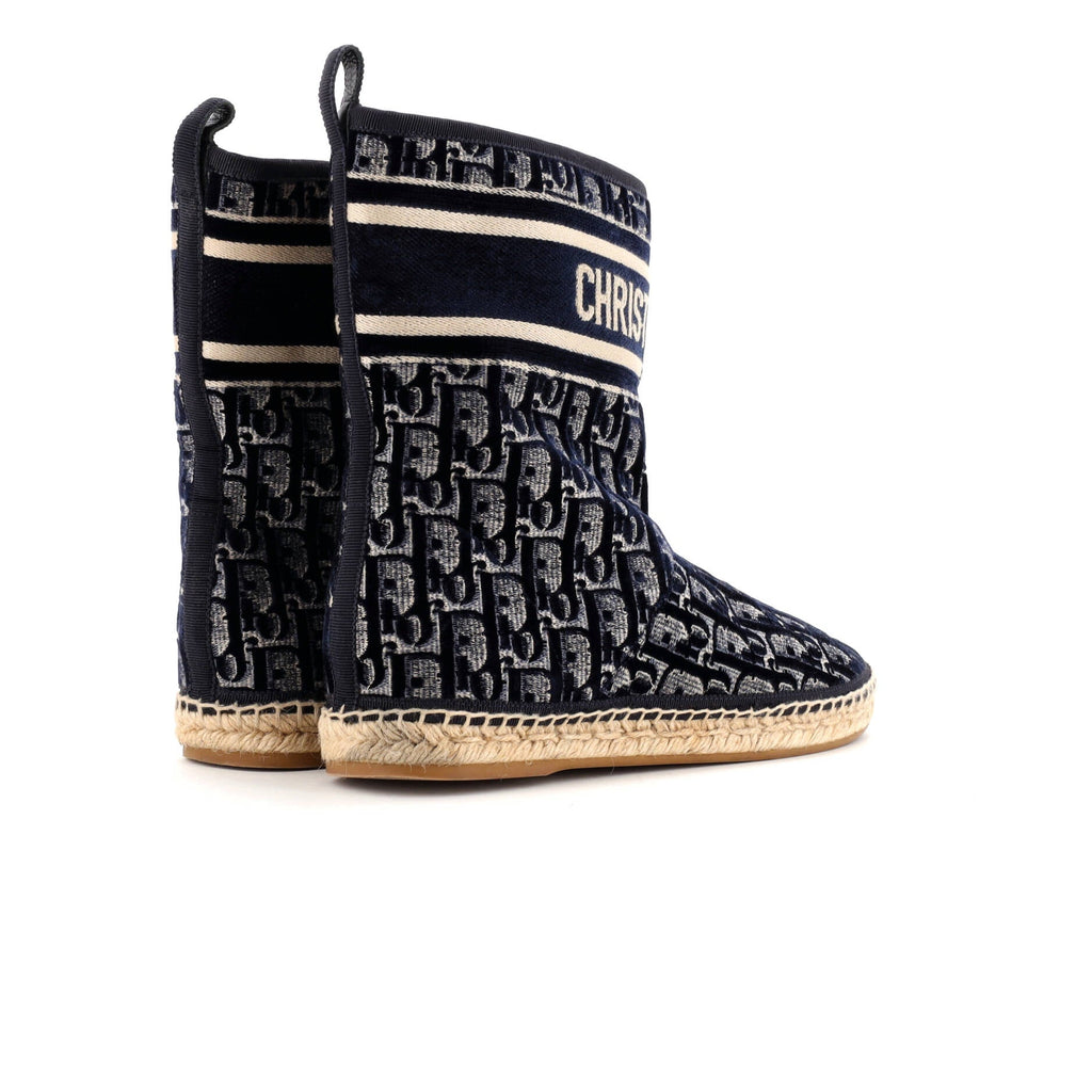Women's Granville Espadrille Boots Velvet Oblique