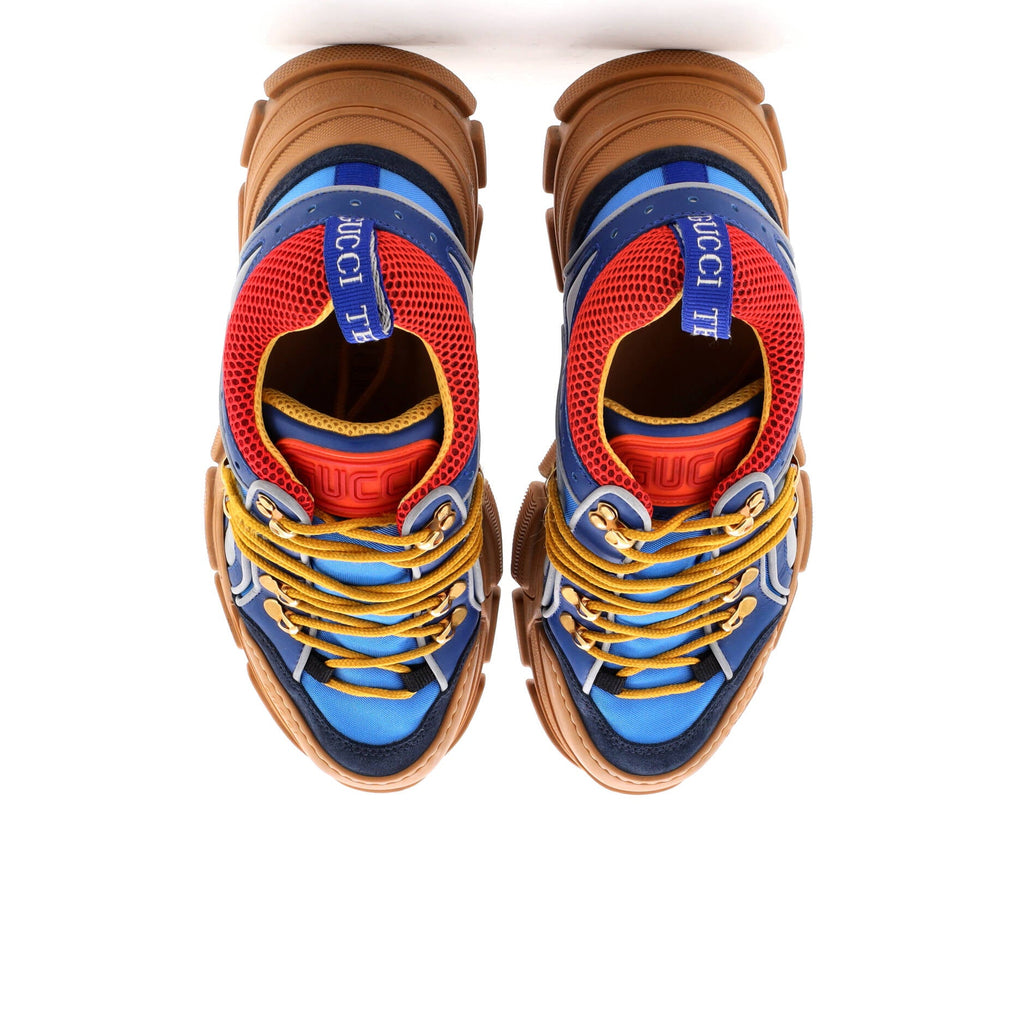 x SEGA Flashtrek Sneakers Leather and Suede with Mesh