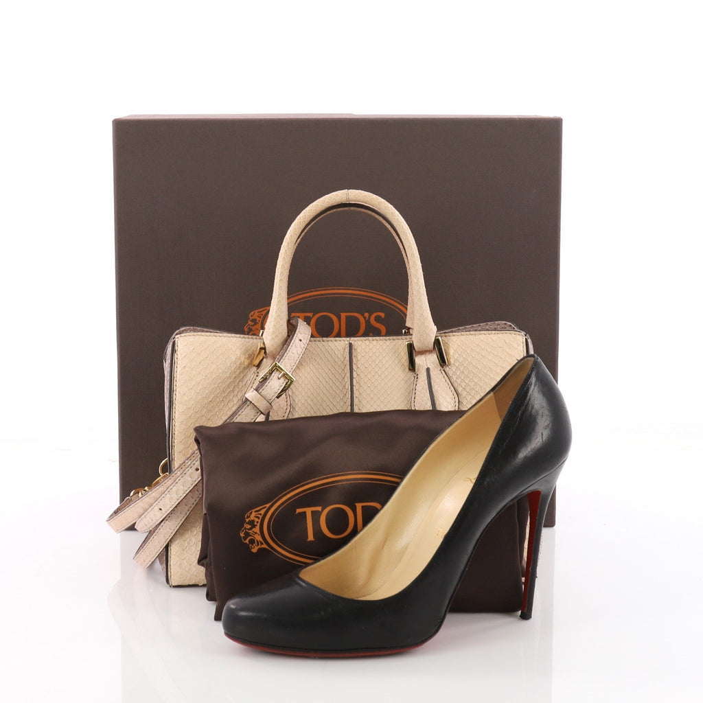 D-Styling Shopper Tote Python Mini