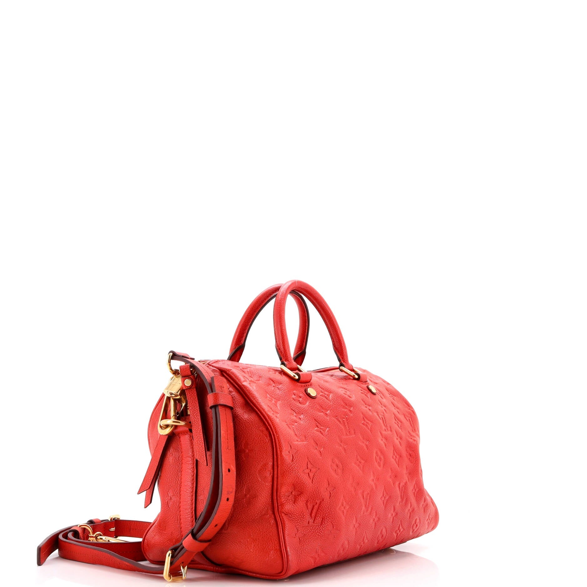 Speedy Bandouliere Bag Monogram Empreinte Leather 30