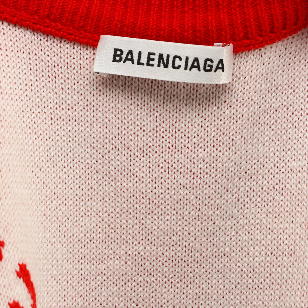 All Over Logo Sweater Cotton Blend