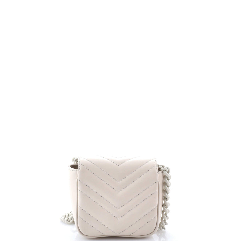 GG Marmont Flap Belt Bag Matelasse Leather Mini