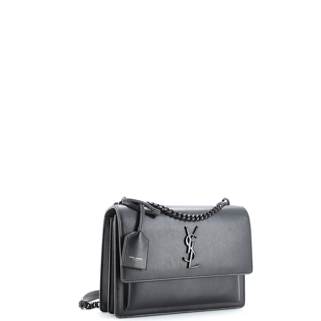 Sunset Crossbody Bag Leather Medium