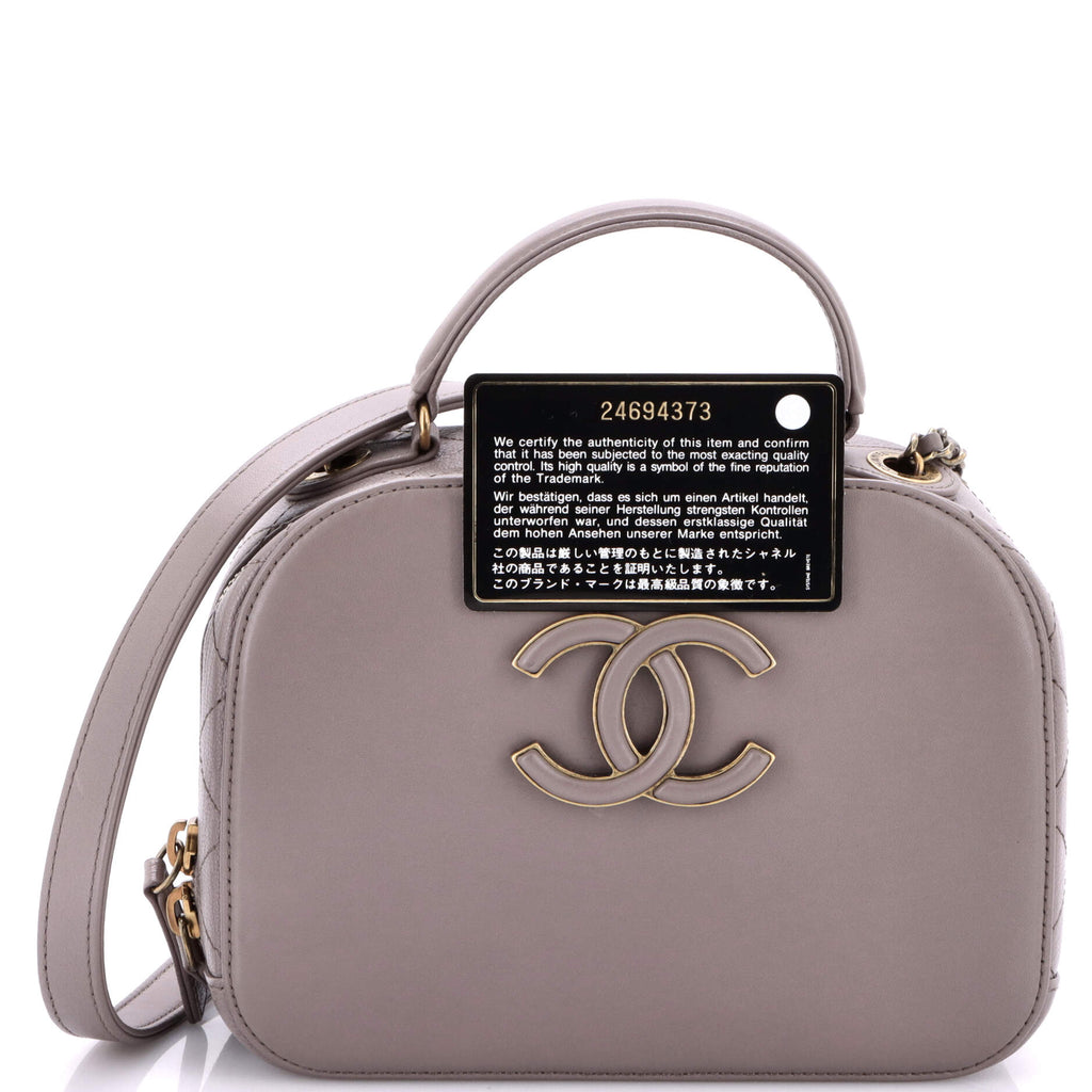 Coco Curve Vanity Case Calfskin and Quilted Goatskin Medium