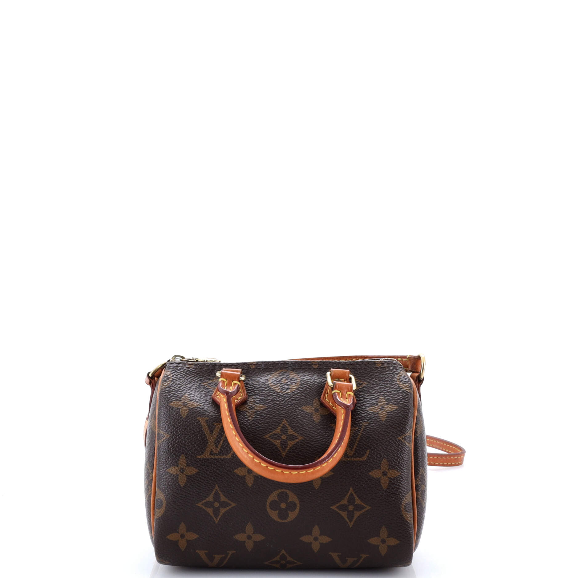 Speedy Bandouliere Bag Monogram Canvas Nano