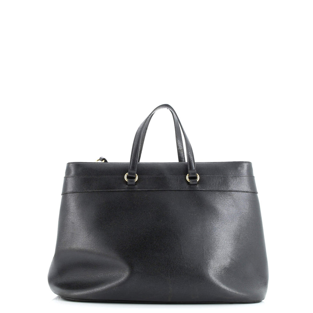 Bright Bit Convertible Tote Leather Large