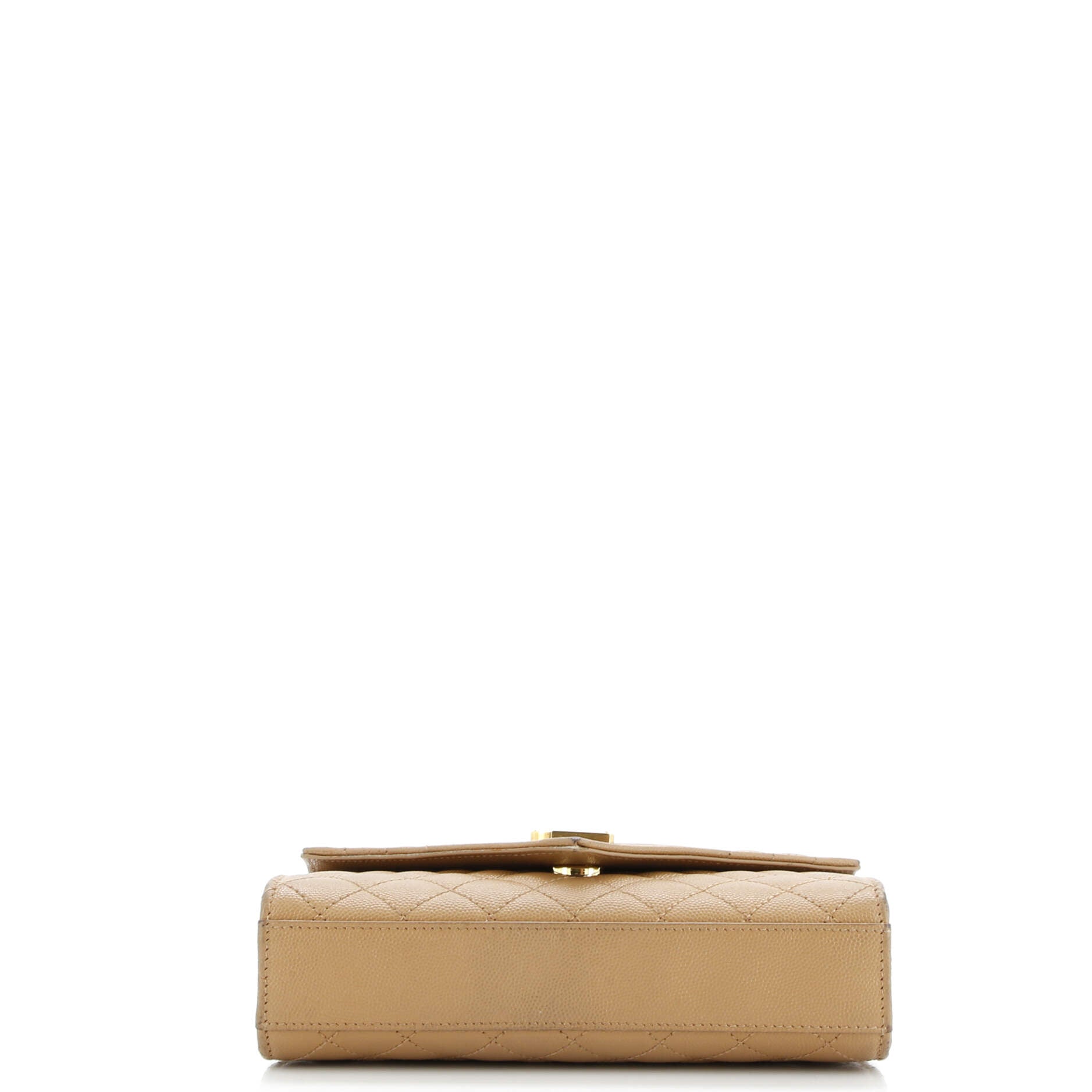 Classic Monogram Envelope Satchel Mixed Matelasse Leather Small