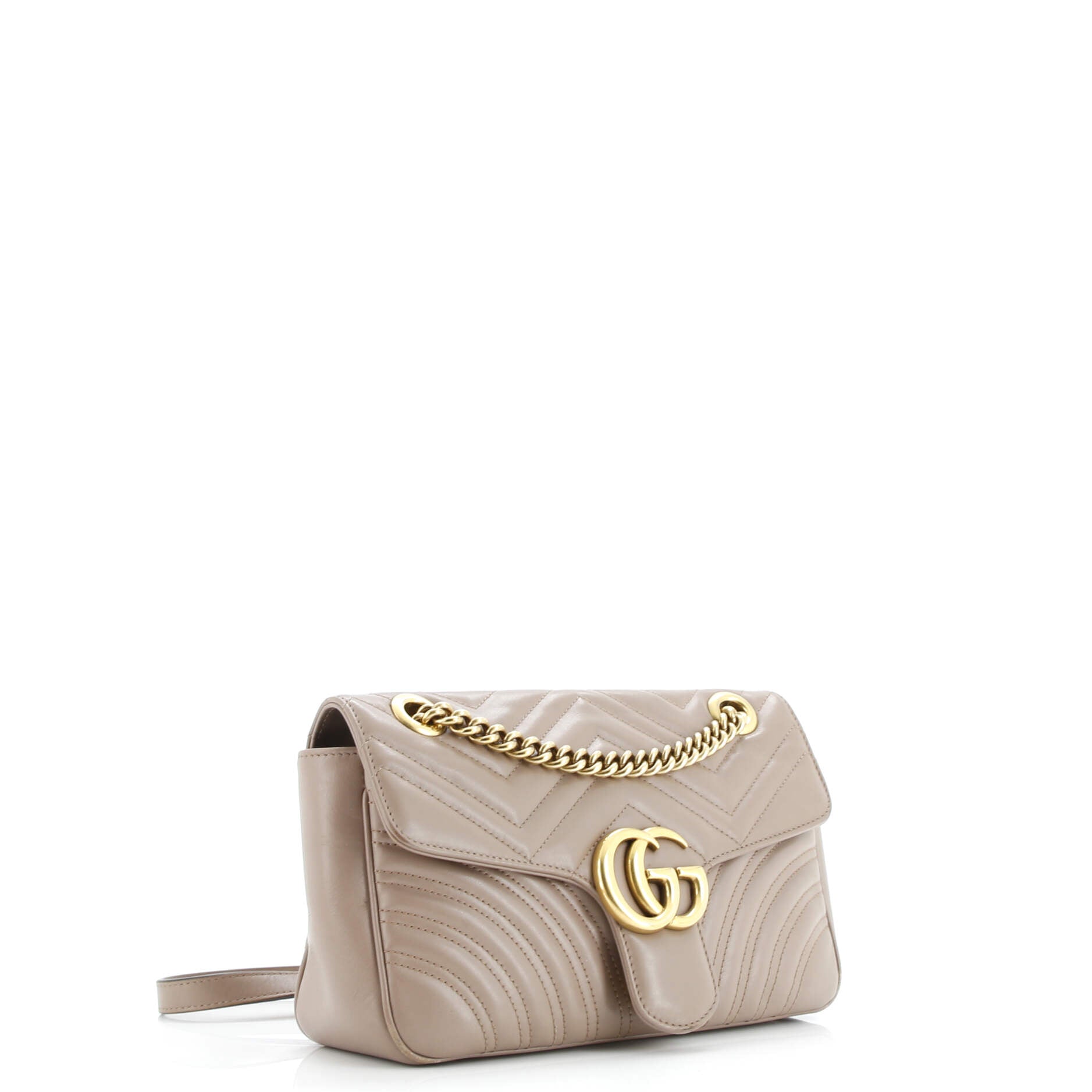 GG Marmont Flap Bag Matelasse Leather Medium