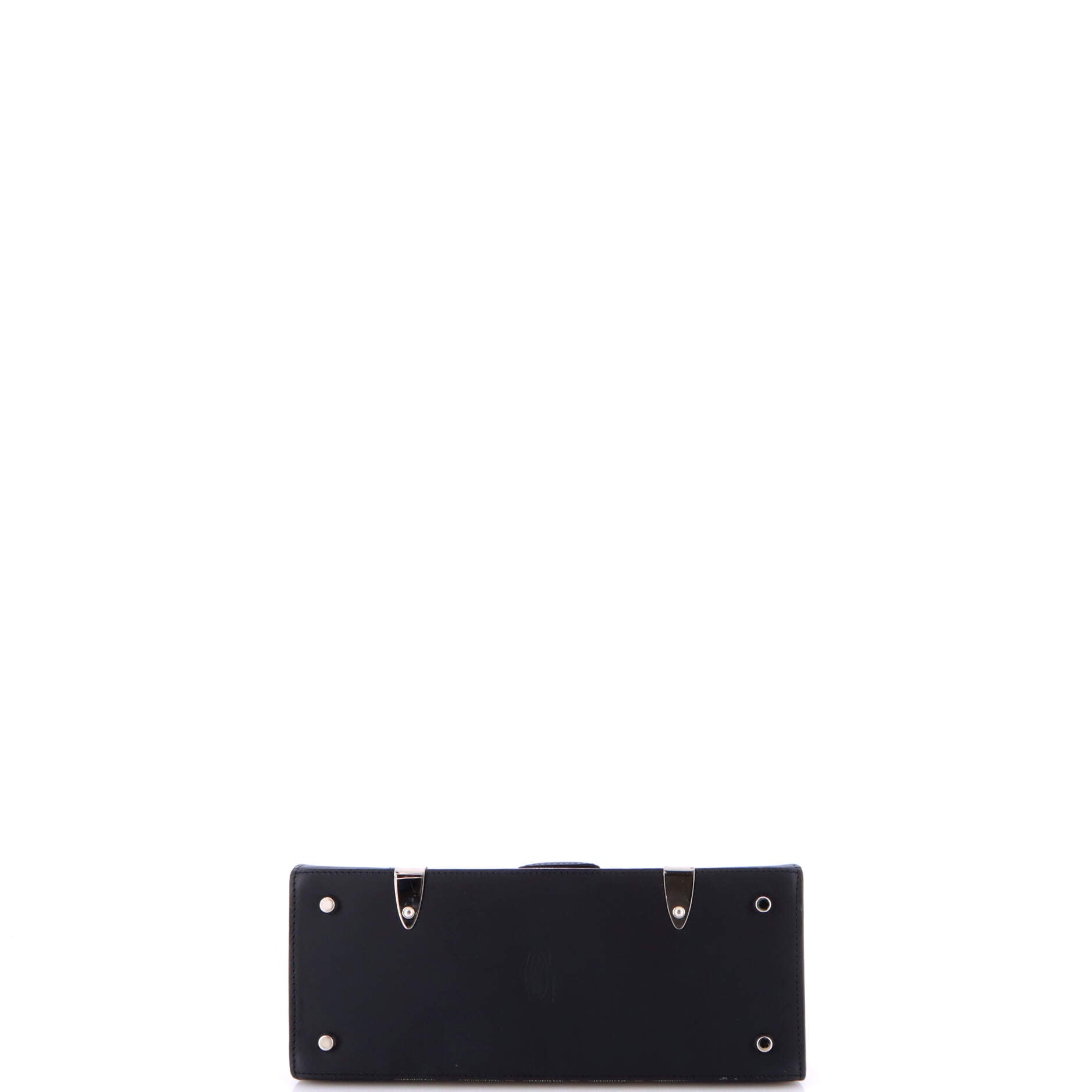 Saigon Top Handle Bag Coated Canvas with Leather PM