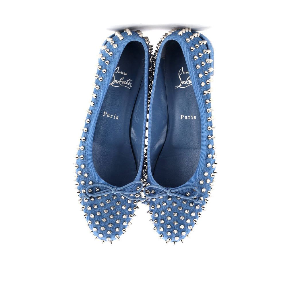 Women's Sweetie Jane Flats Spiked Denim