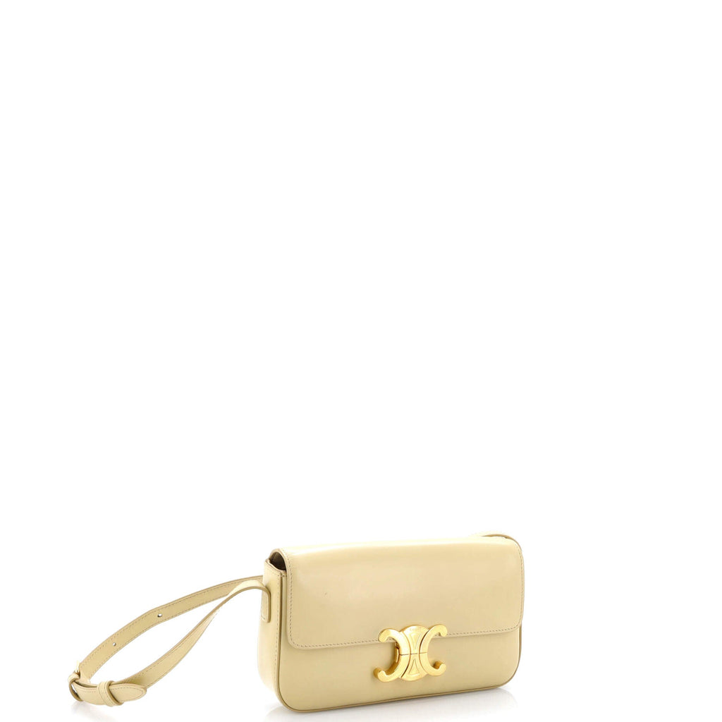 Triomphe East-West Shoulder Bag Smooth Calfskin