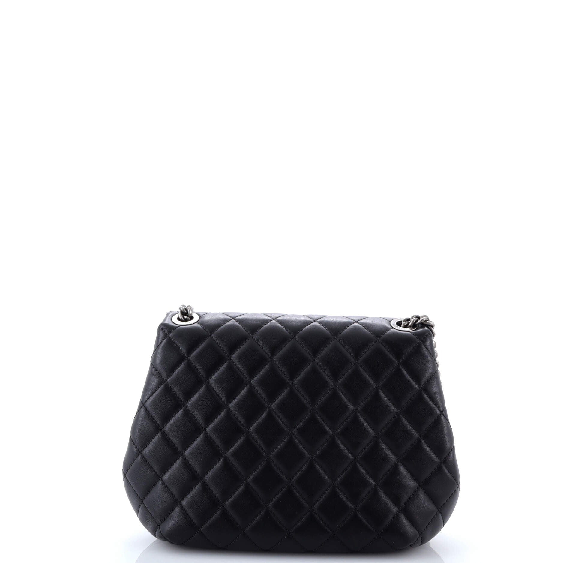 Daily Supple Flap Bag Quilted Lambskin Large
