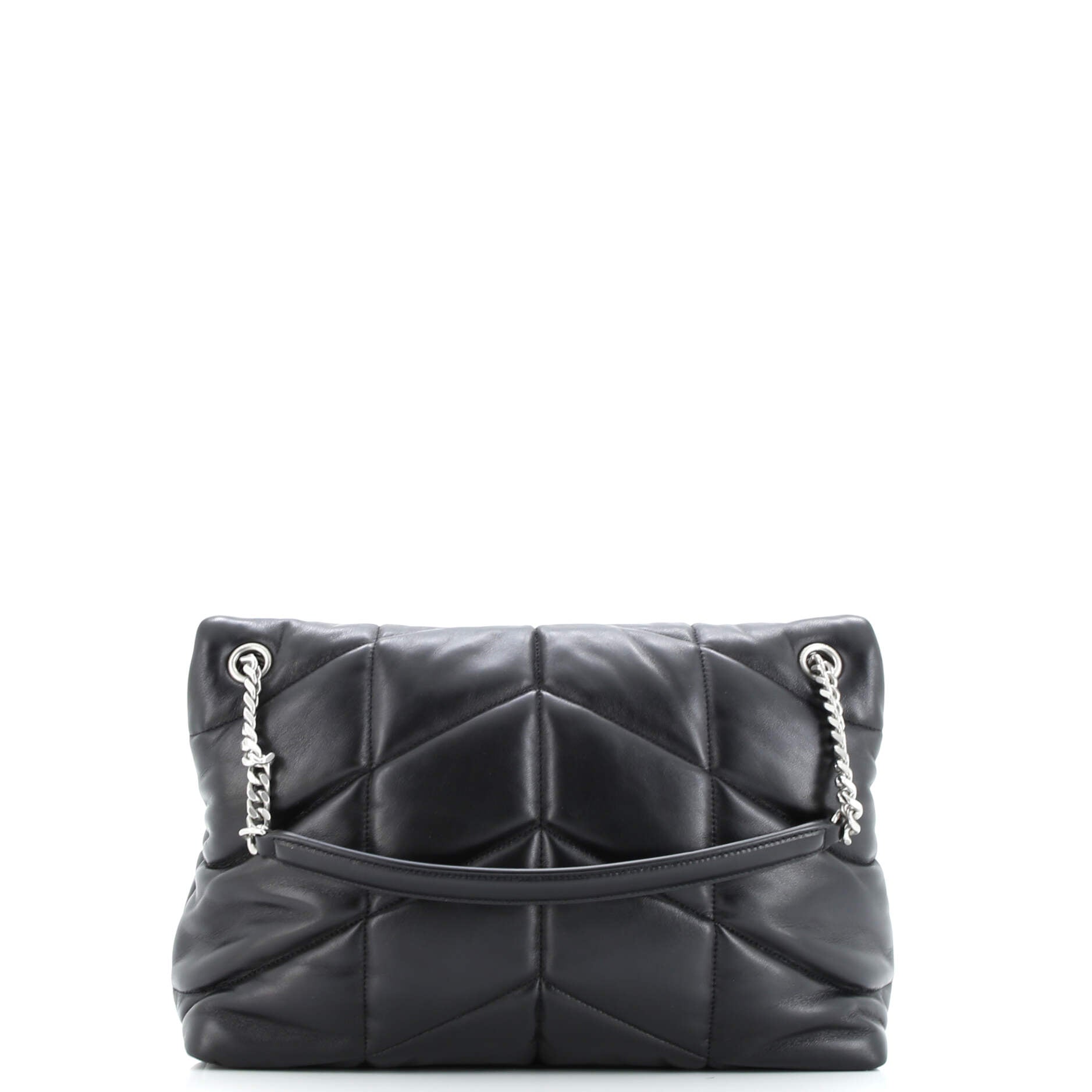 Loulou Puffer Shoulder Bag Quilted Leather Medium