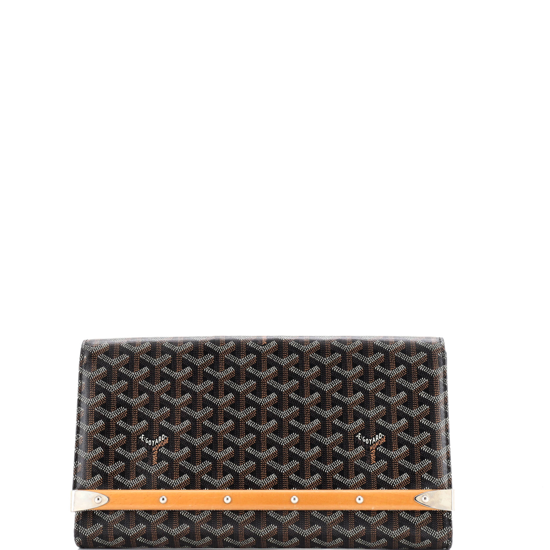 Monte Carlo Clutch Coated Canvas MM