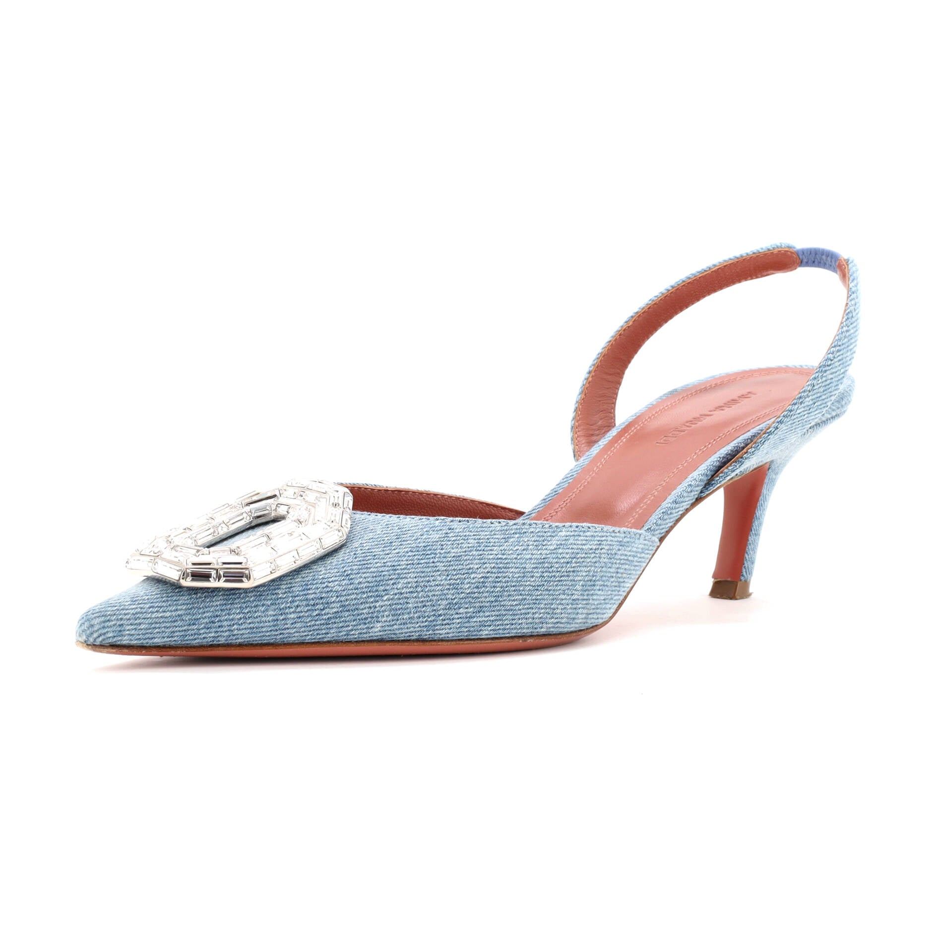 Women's Camelia Pumps Printed Denim 60