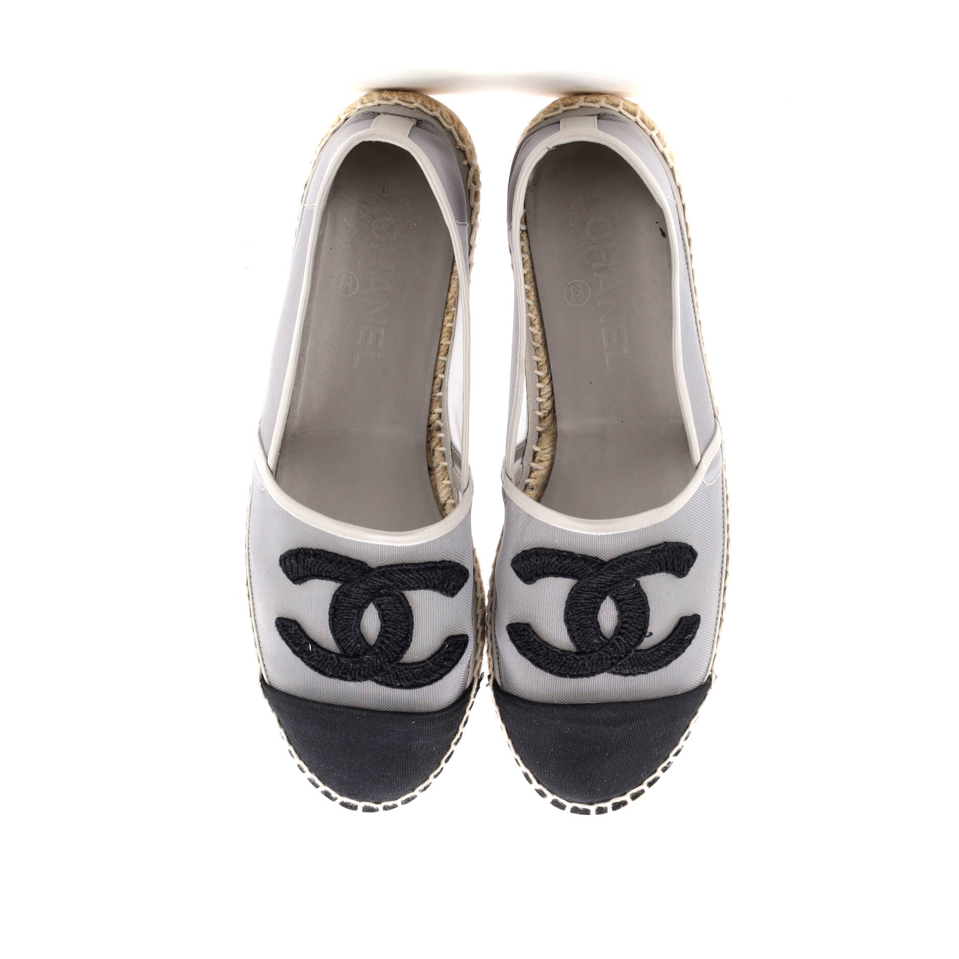 Women's CC Cap Toe Espadrilles Mesh