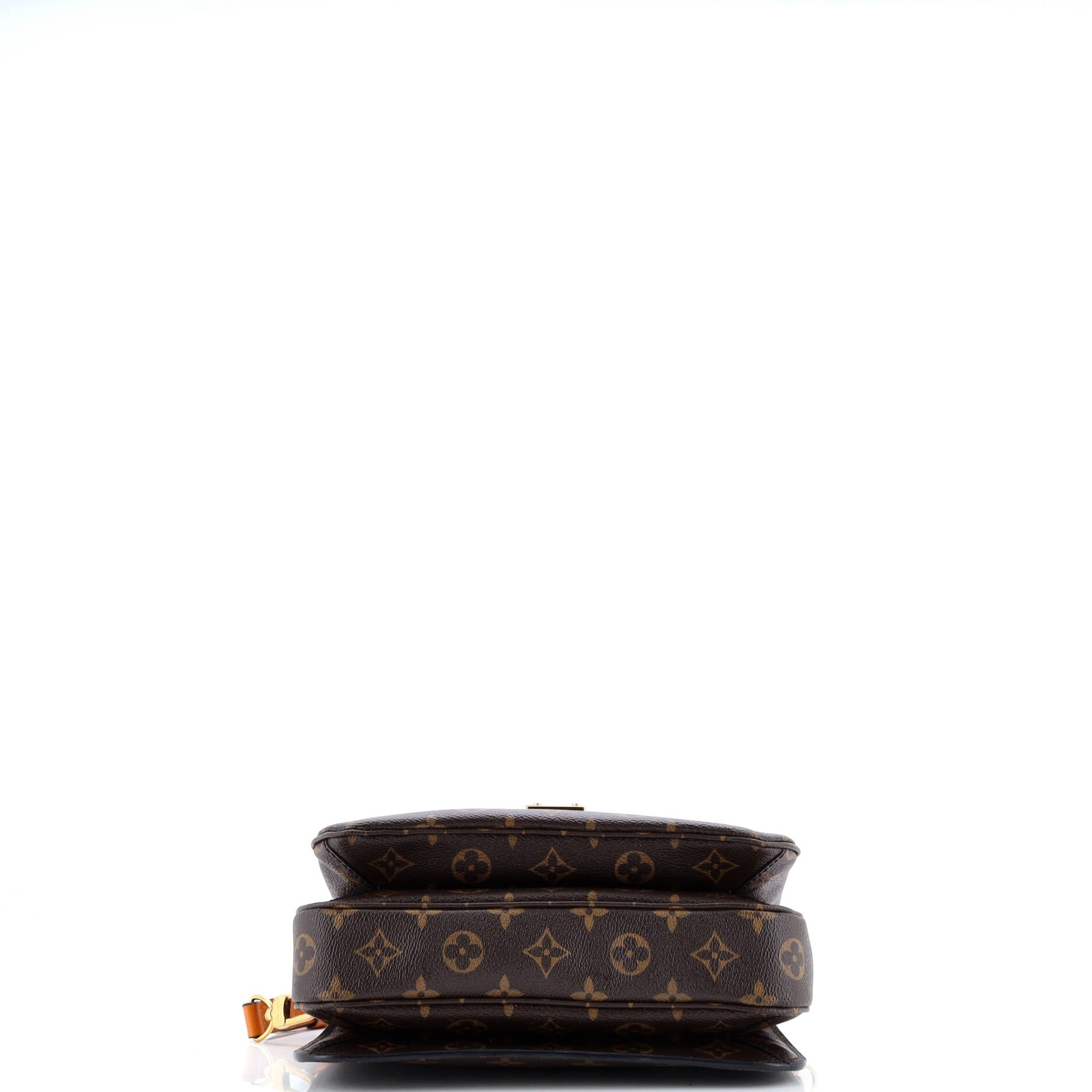 Braided Handle Pochette Metis Monogram Canvas with Leather