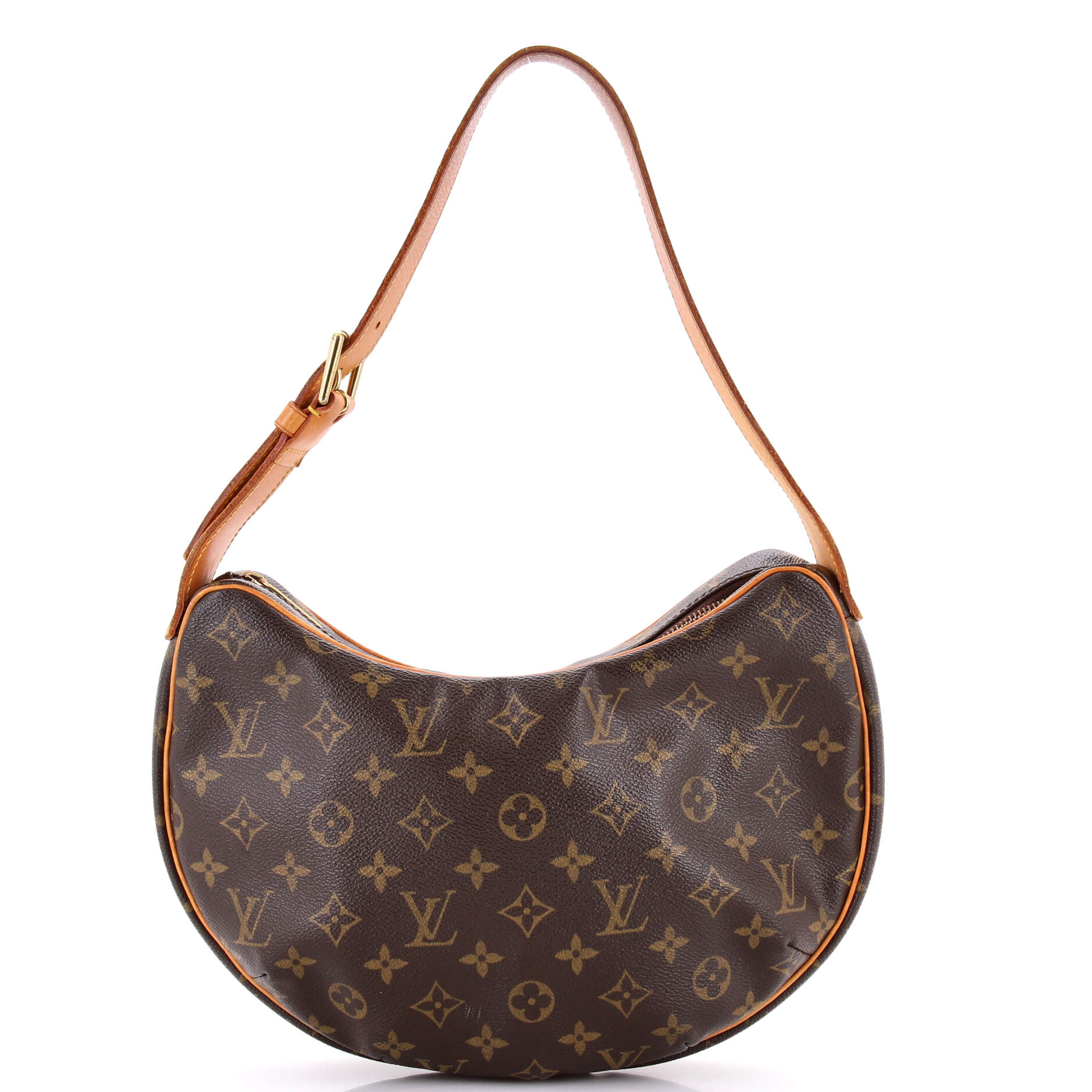 Croissant Handbag Monogram Canvas MM