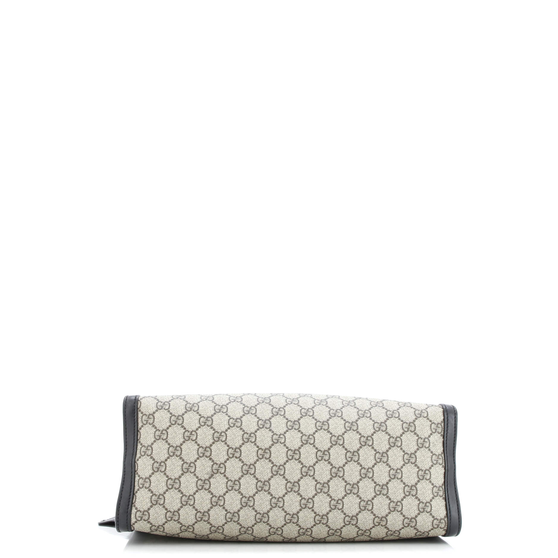 Padlock Chain Tote GG Coated Canvas with Leather Medium