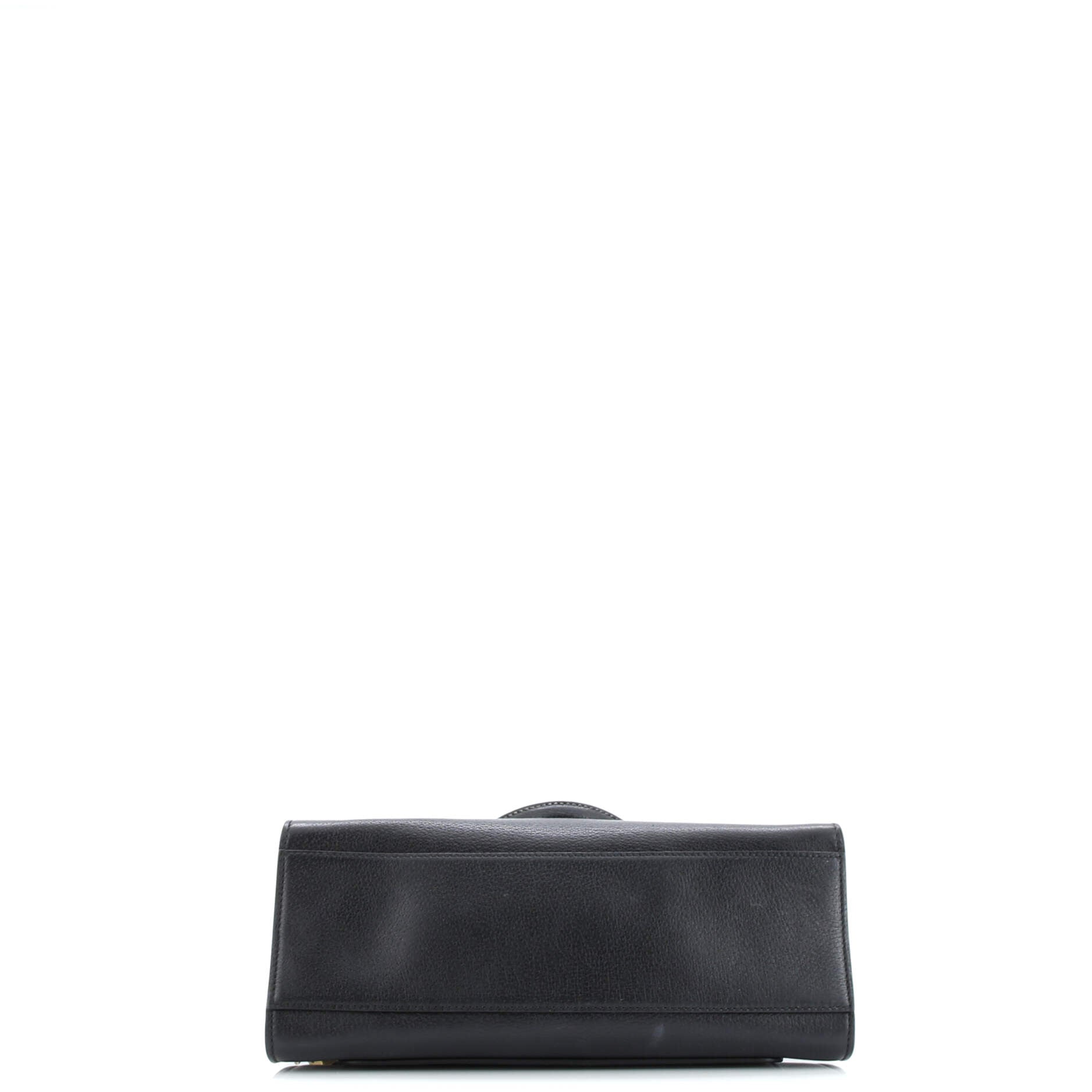 Totem Top Handle Bag Leather Medium