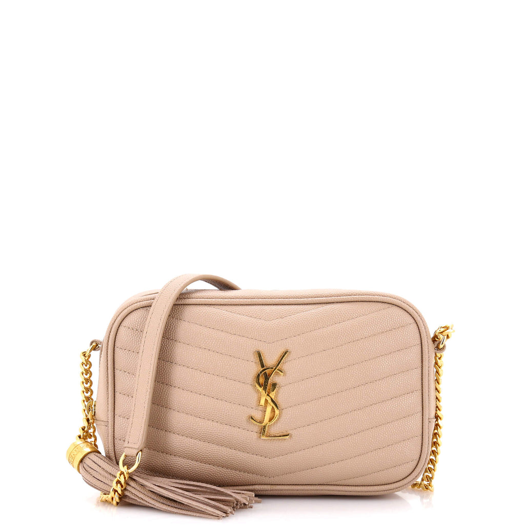 LouLou Crossbody Bag Matelasse Chevron Leather Mini