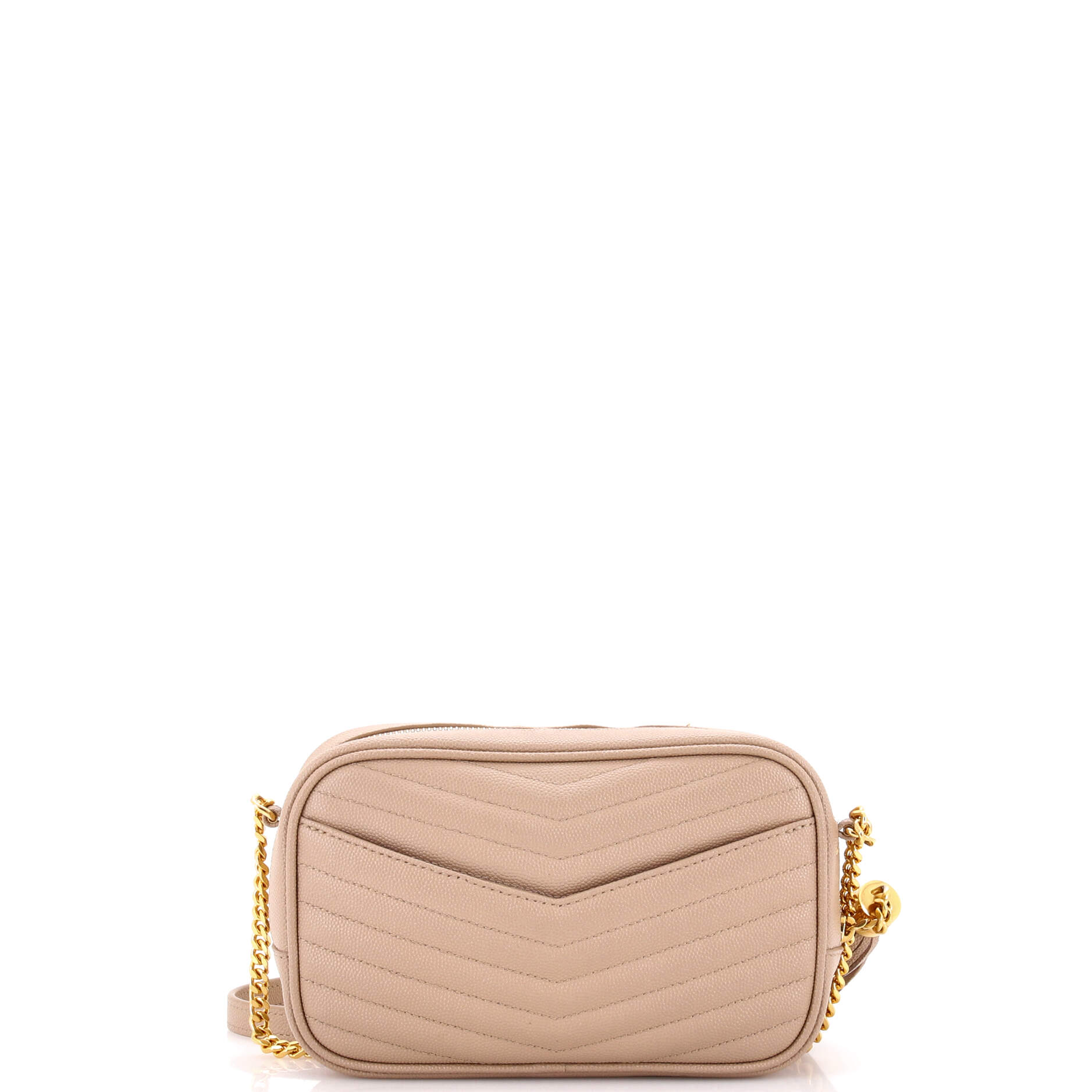 LouLou Crossbody Bag Matelasse Chevron Leather Mini