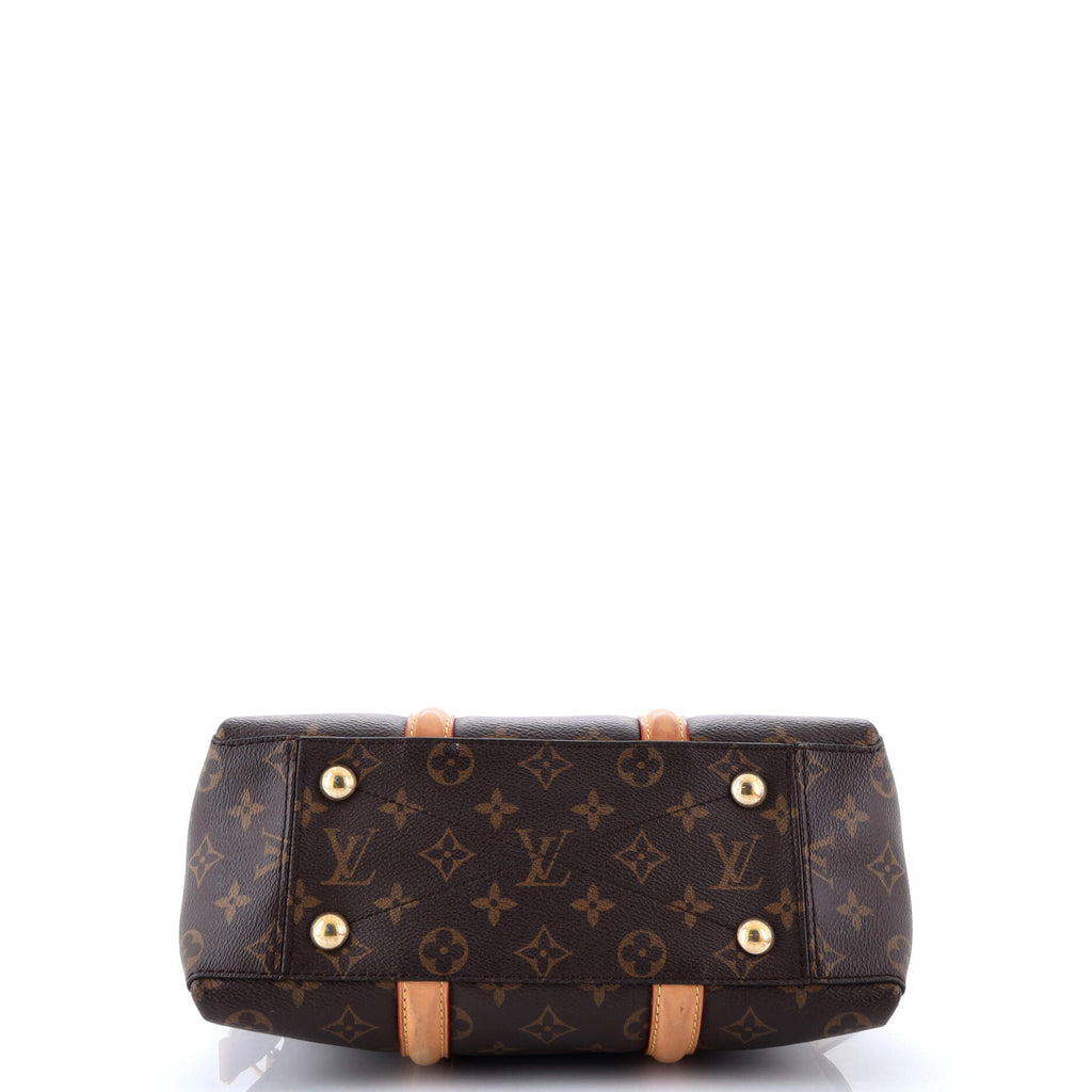 Soufflot Tote Monogram Canvas with Leather BB
