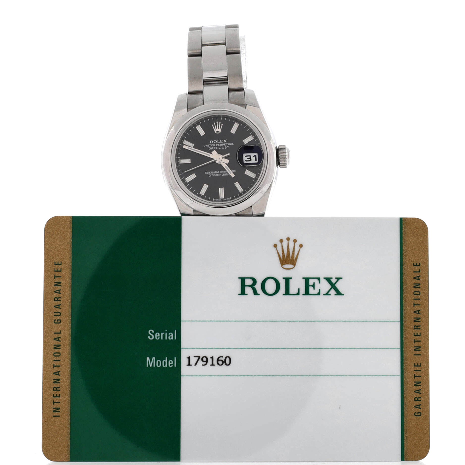 Oyster Perpetual Datejust Automatic Watch Stainless Steel 26