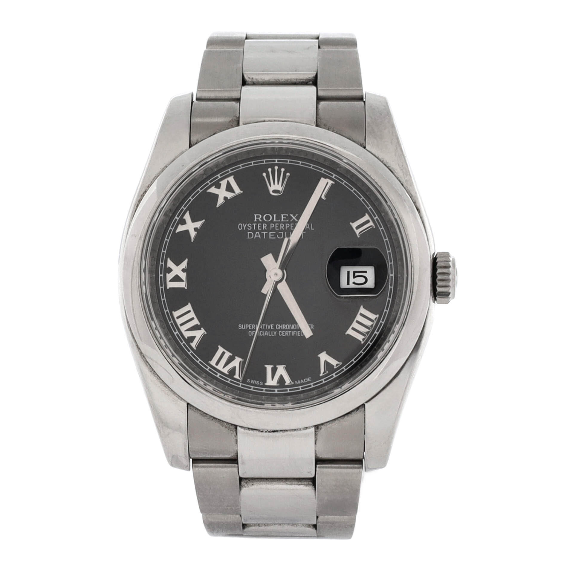 Oyster Perpetual Datejust Automatic Watch Stainless Steel 36