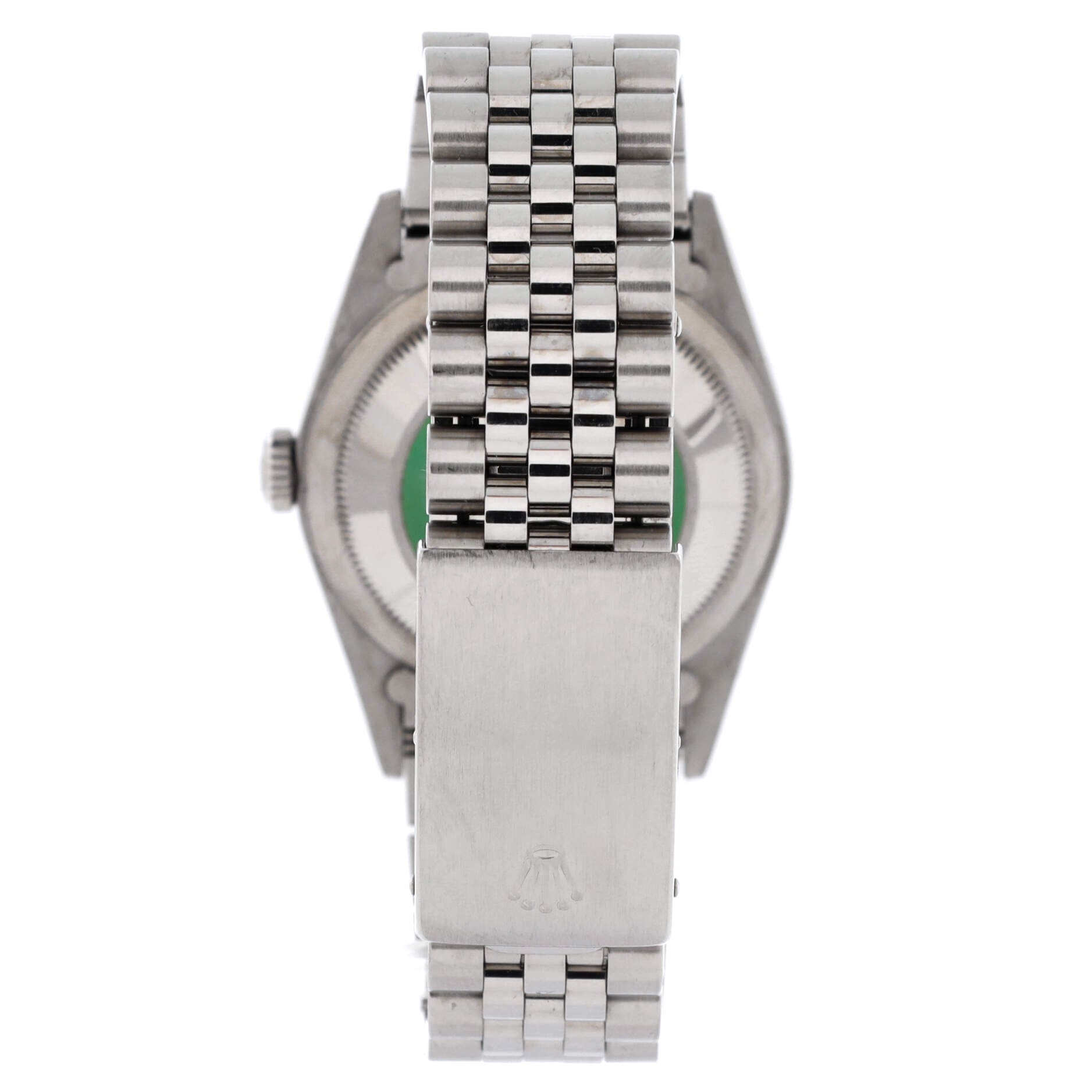Oyster Perpetual Datejust Automatic Watch Stainless Steel and White Gold with Diamond Markers 36