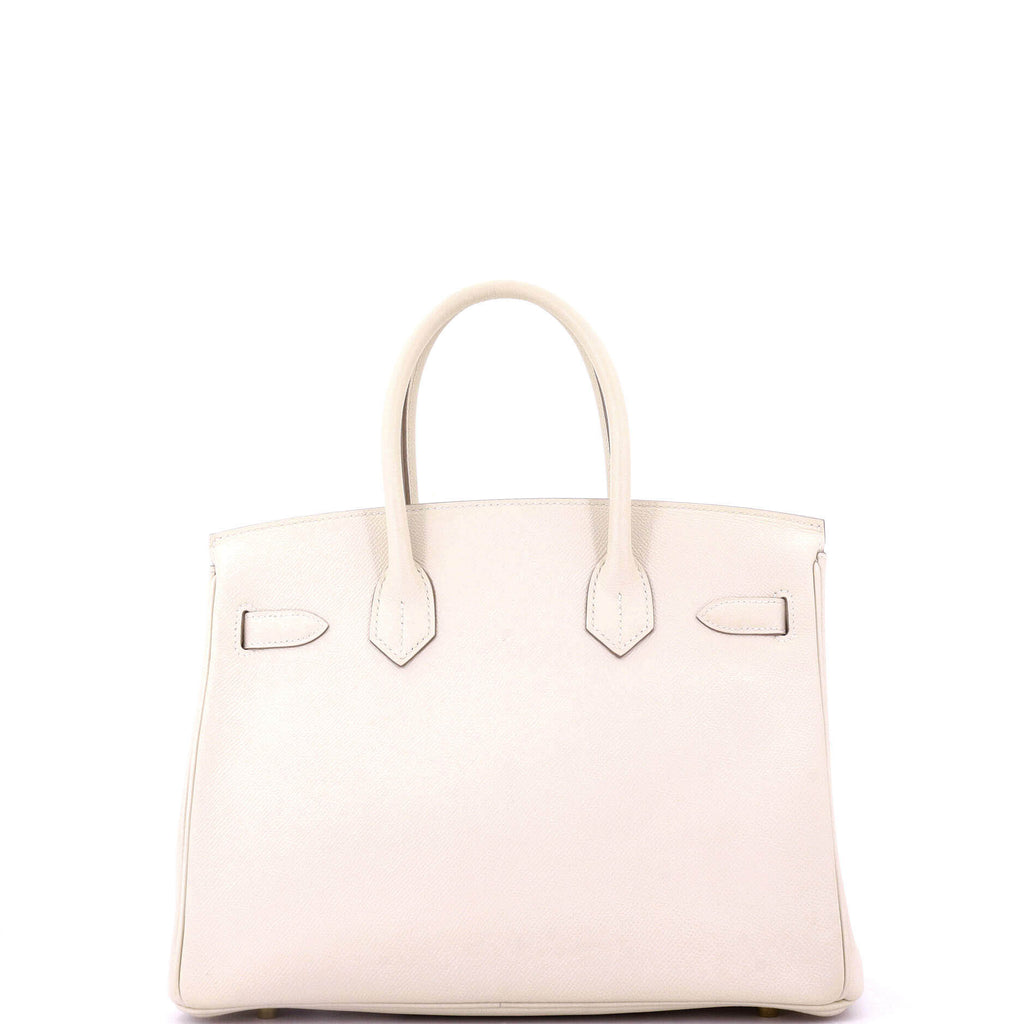 Birkin Handbag Light Epsom with Gold Hardware 30