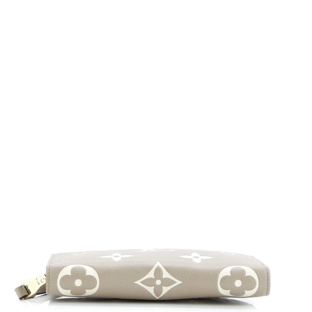 Zippy Wallet Bicolor Monogram Empreinte Giant