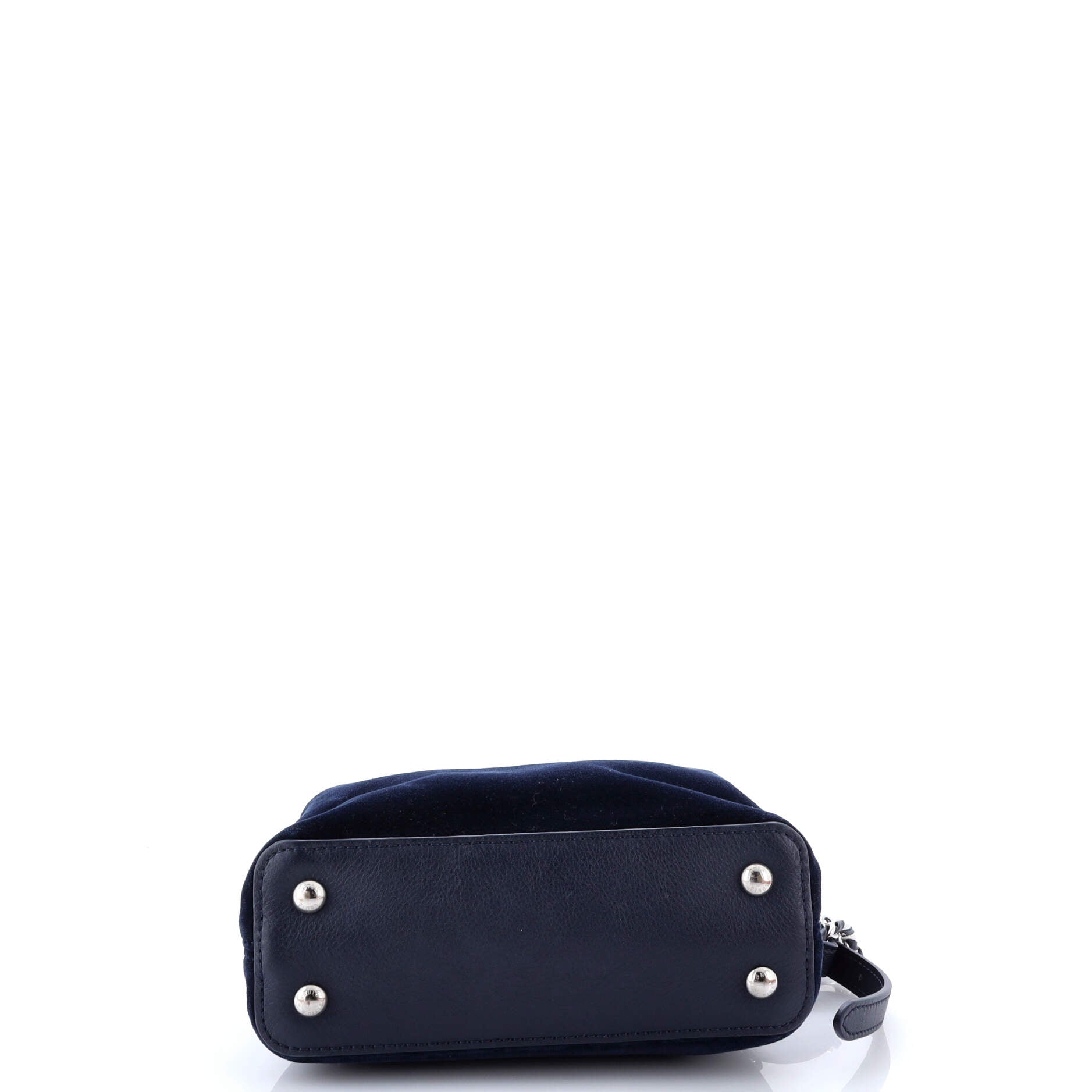 Capucines Bag Velvet with Crystals Mini