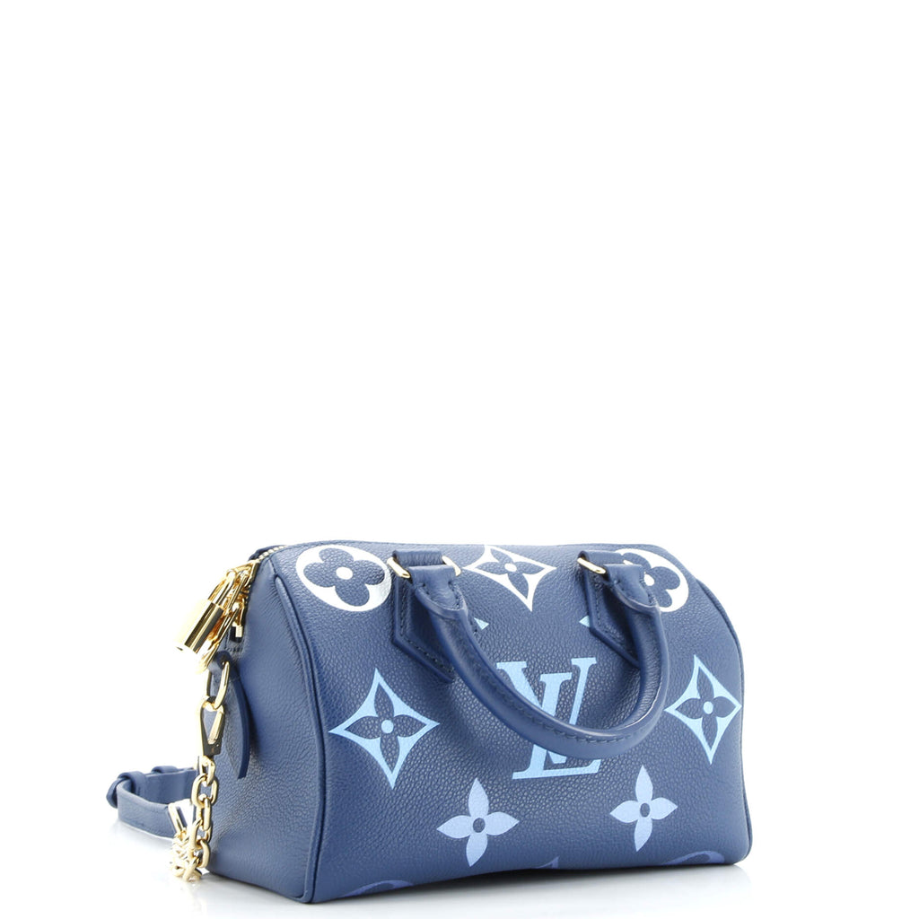 Speedy Bandouliere Bag Degrade Monogram Empreinte Giant 20